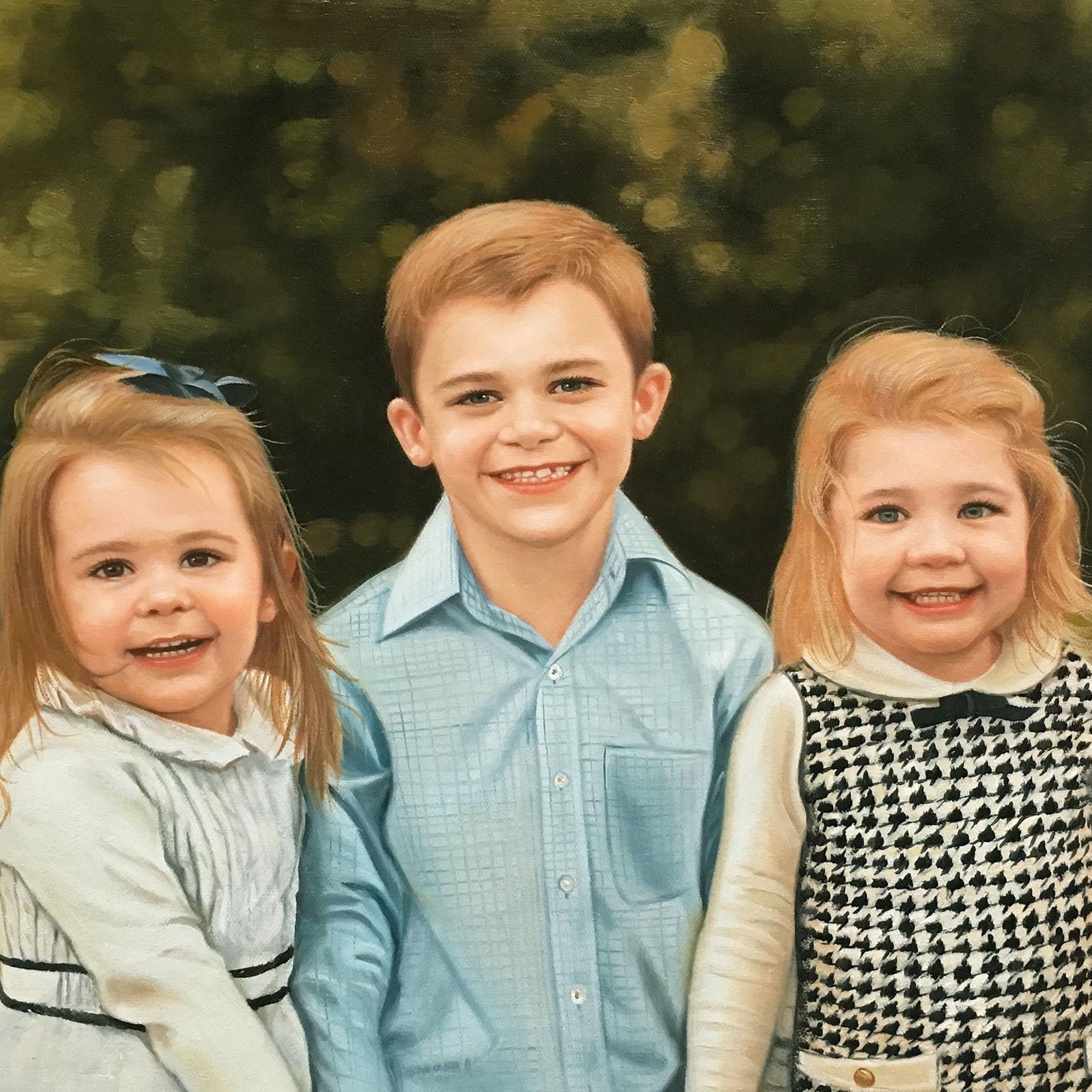 Custom Child Oil Portrait