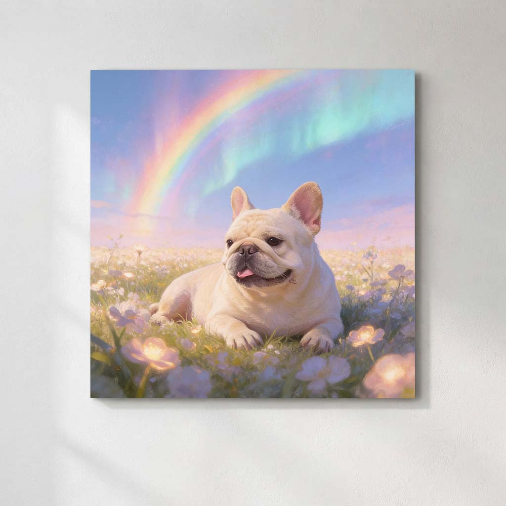 Personalized Rainbow Bridge Pet Canvas | Forever by Your Side