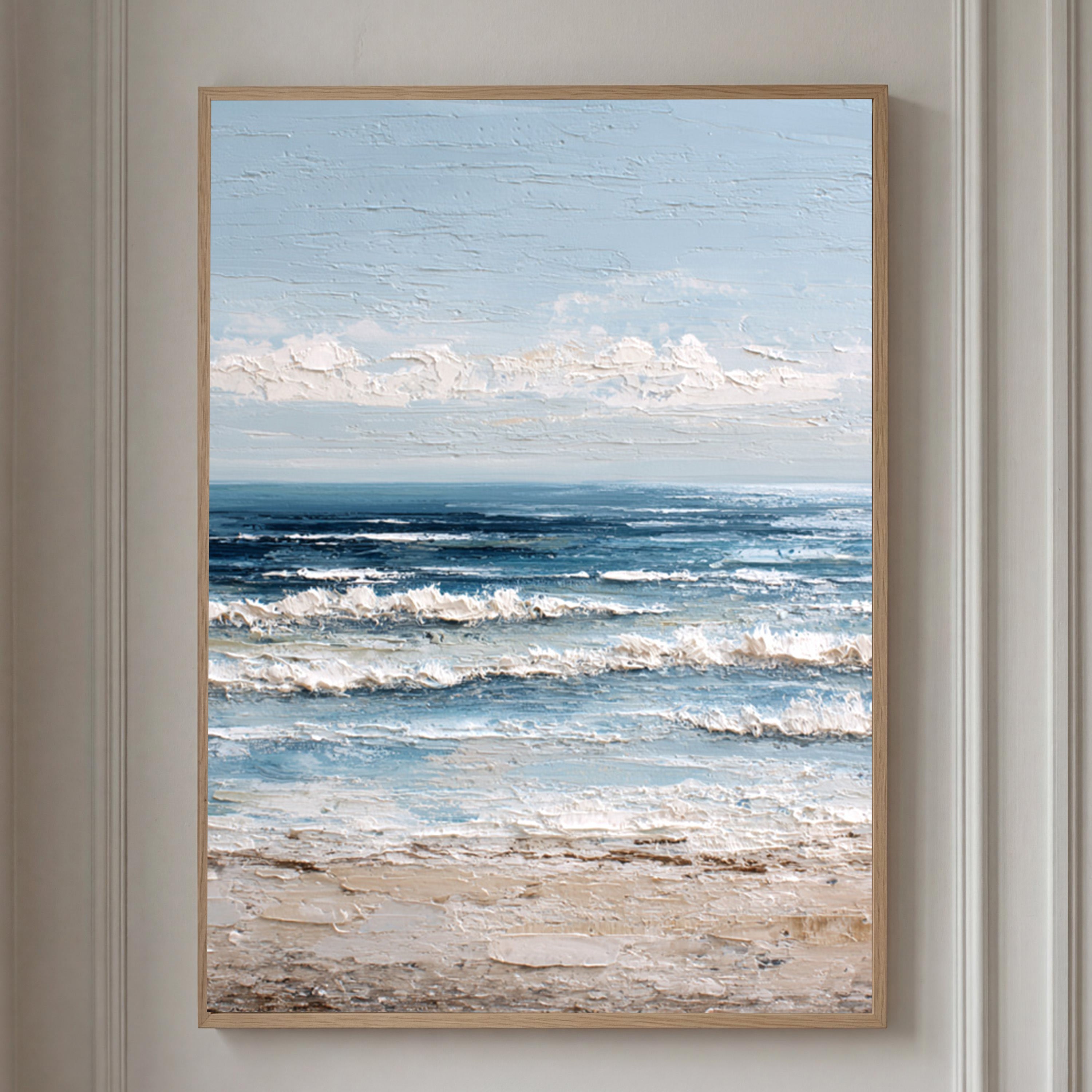 Ocean Waves Art-D010