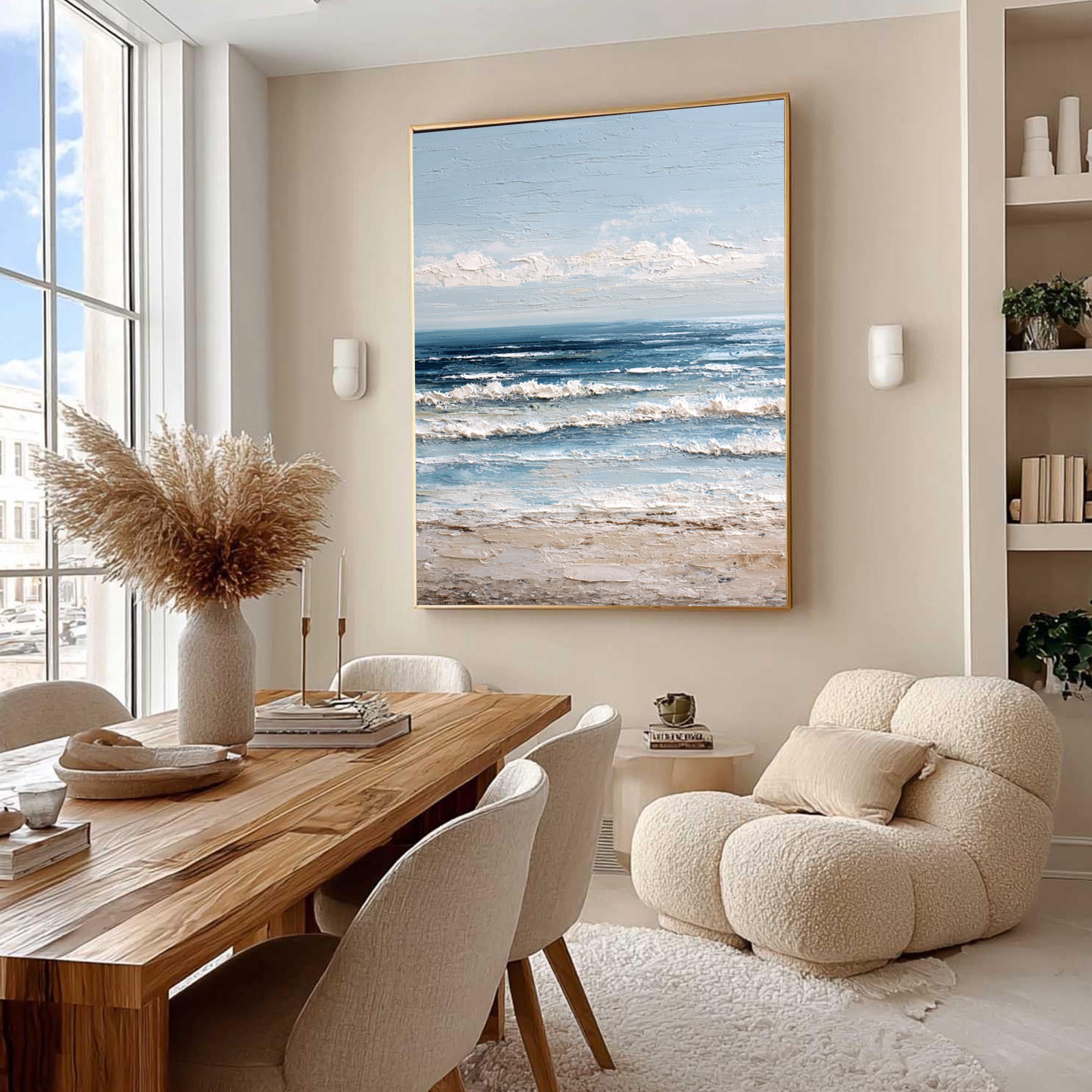 Ocean Waves Art-D010