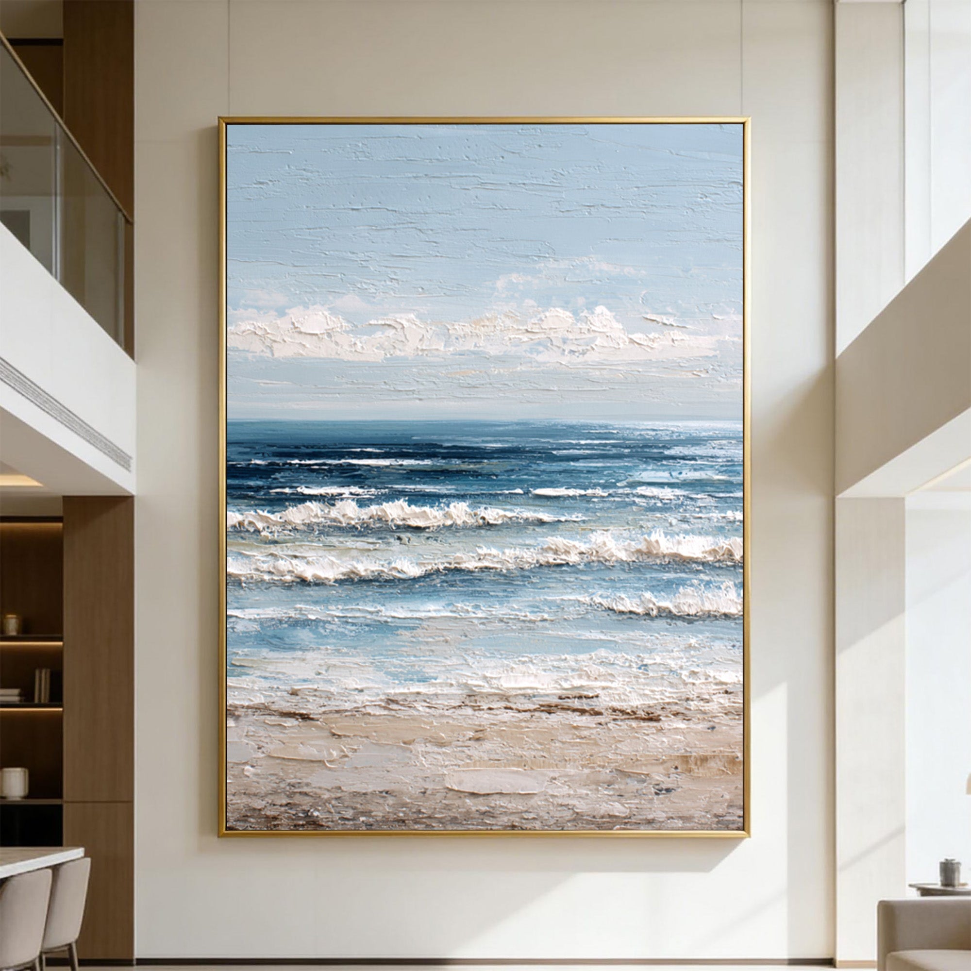 Ocean Waves Art-D010