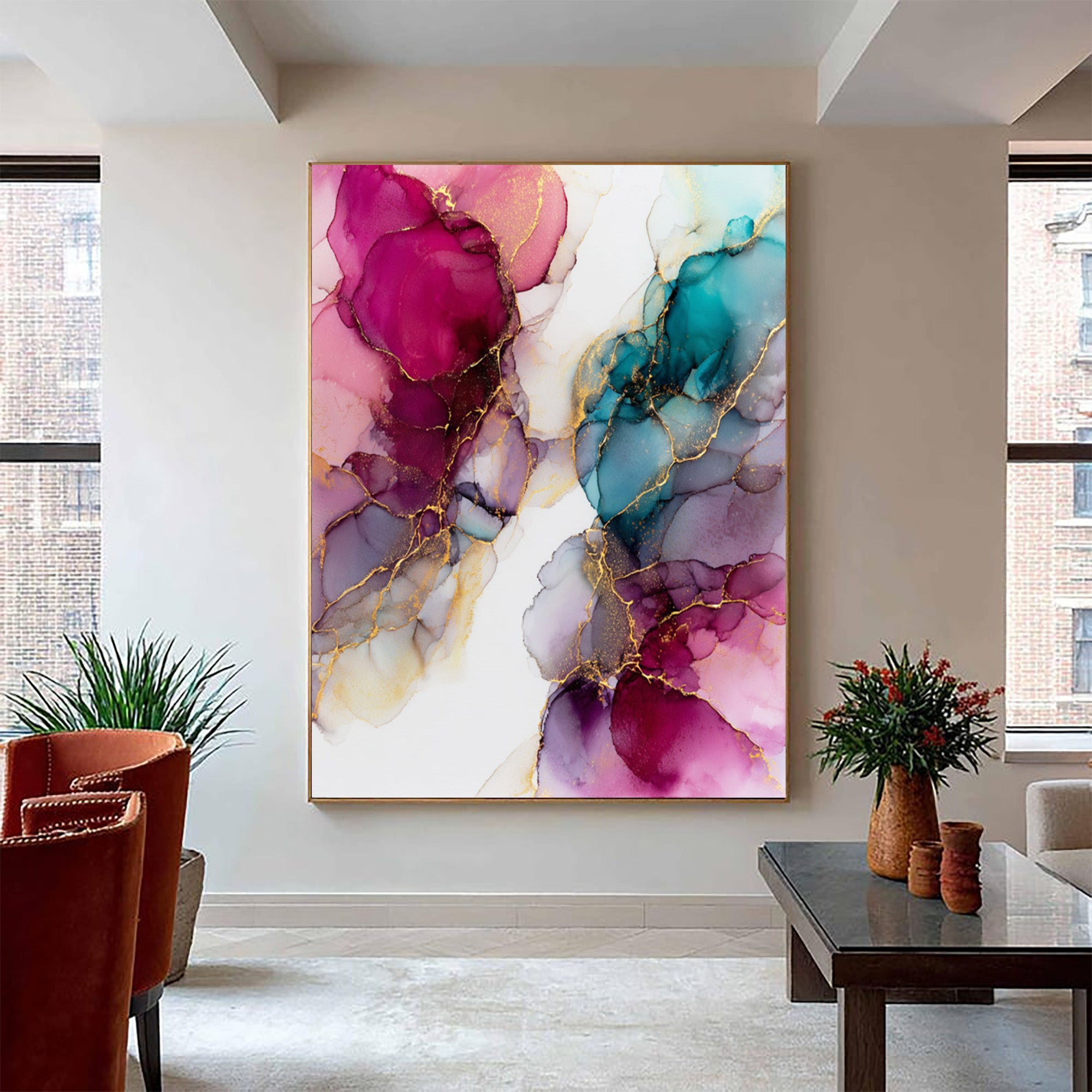 Colorful Abstract Art--TG02