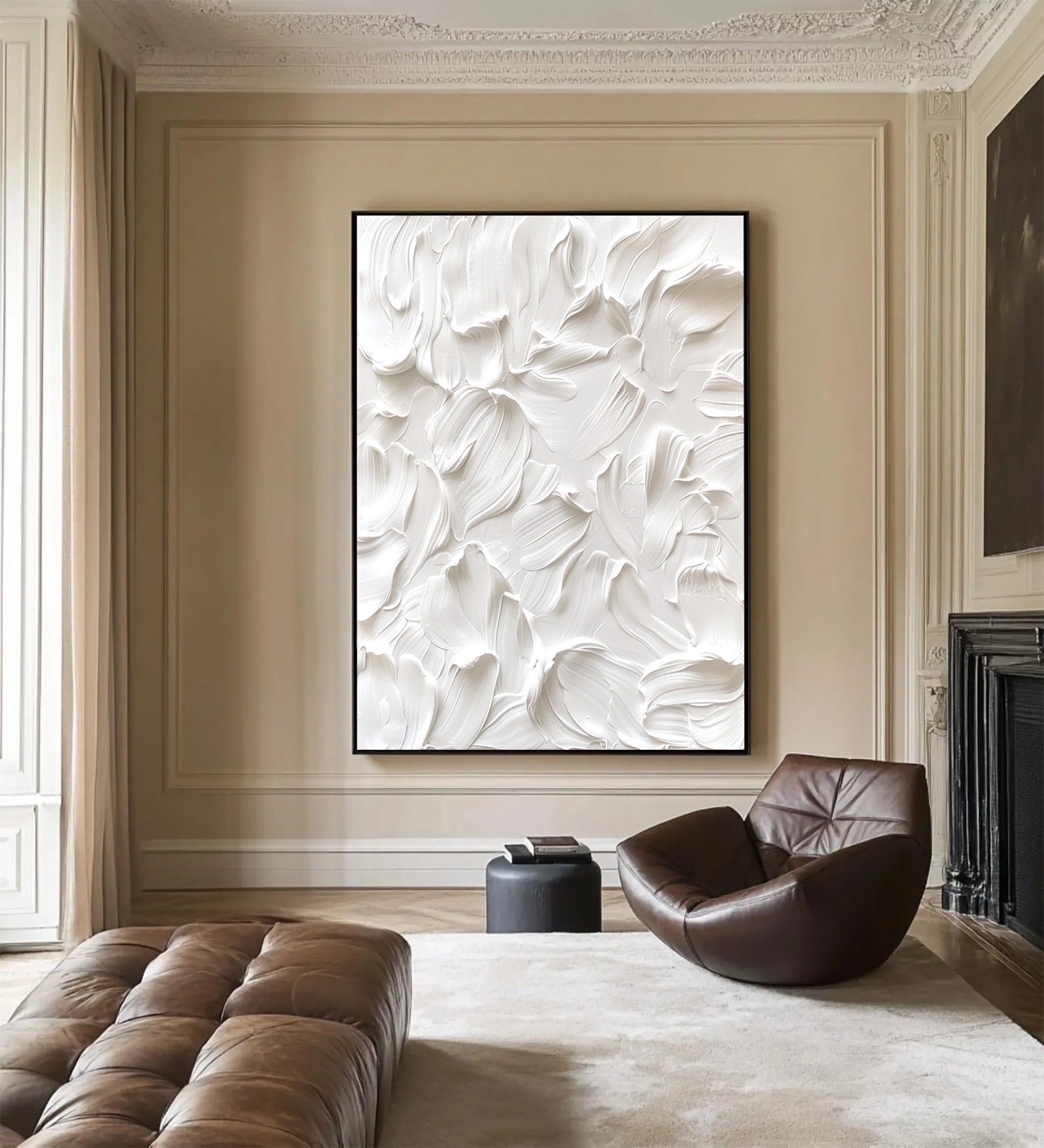 White 3D Art--#A01