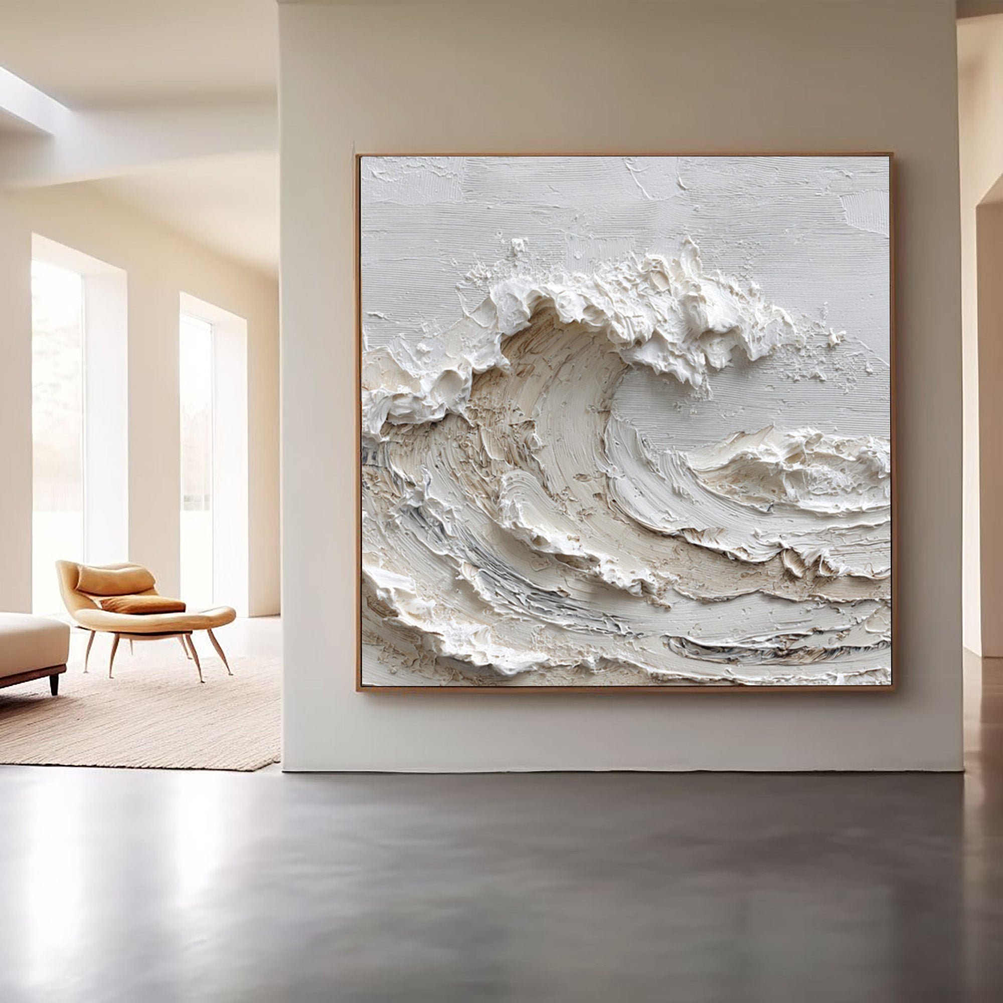 3D Ocean Waves Art