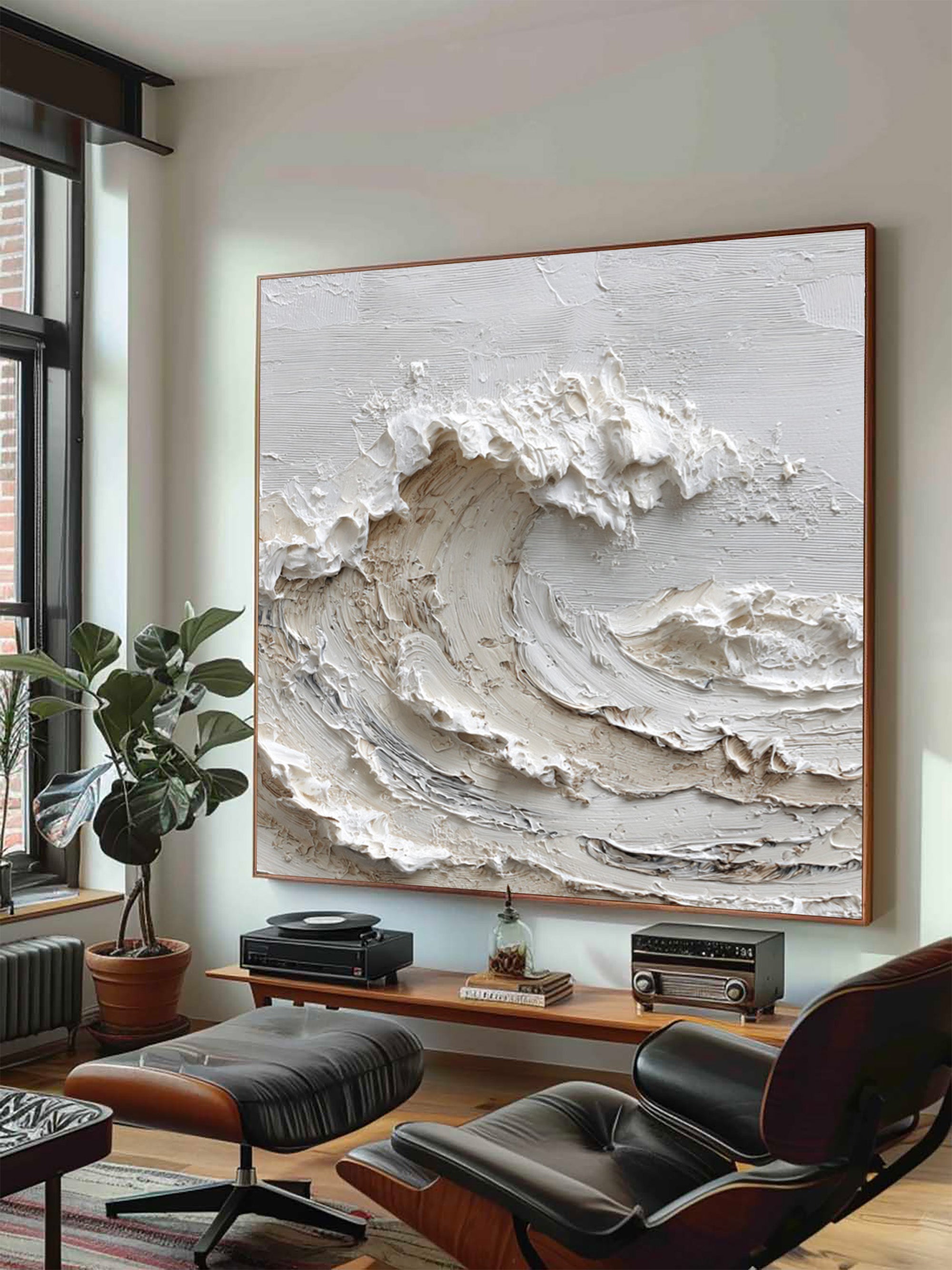3D Ocean Waves Art