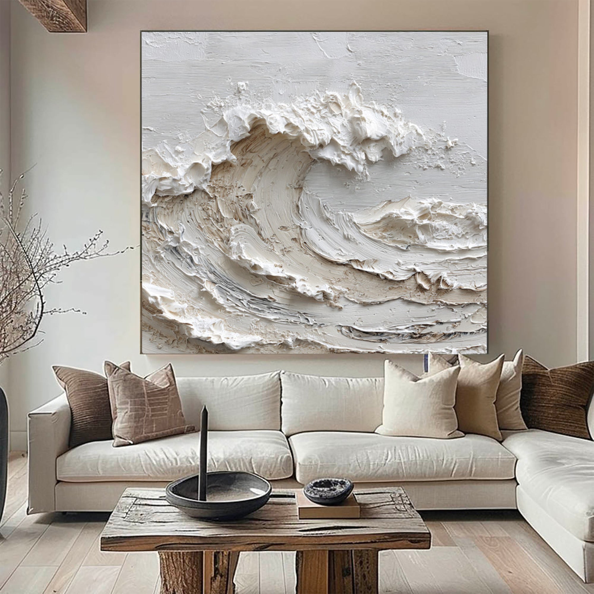 3D Ocean Waves Art