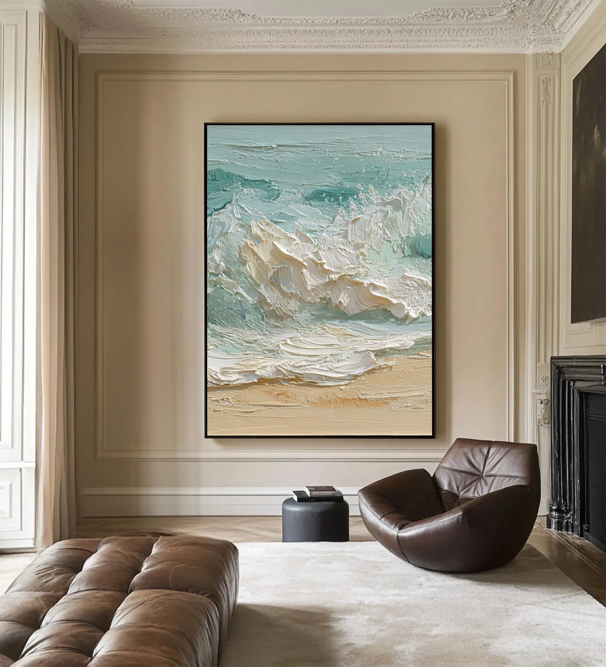 Ocean Waves Art-D001