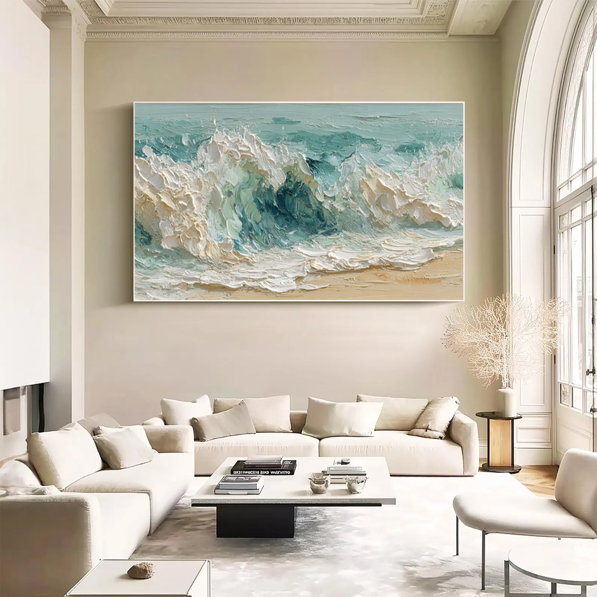 Ocean Waves Art-D002
