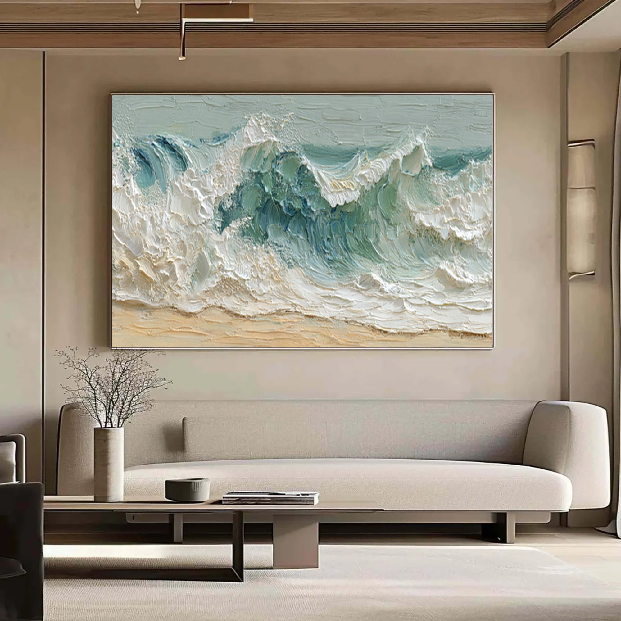 Ocean Waves Art-D003