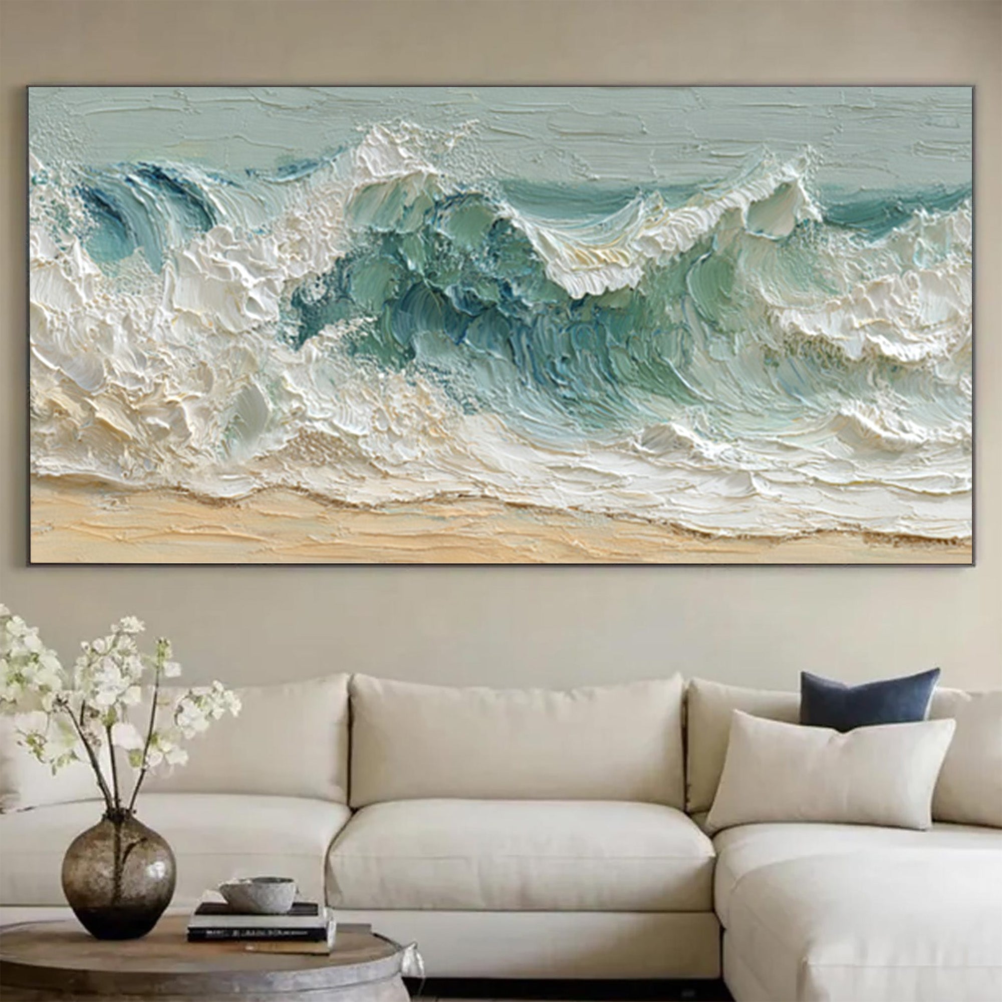 Ocean Waves Art-D003