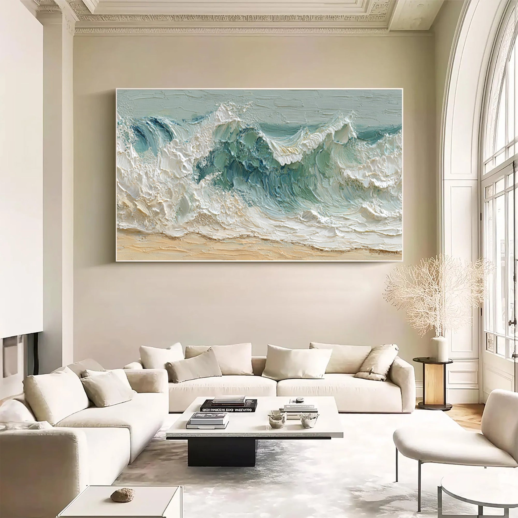 Ocean Waves Art-D003