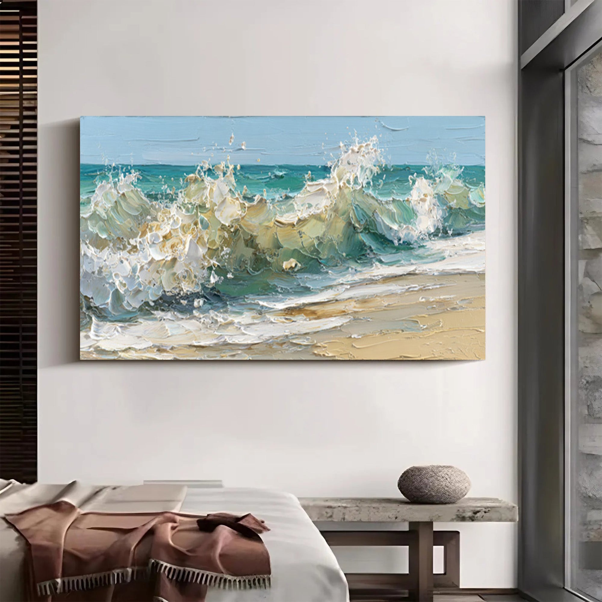 Ocean Waves Art-D004