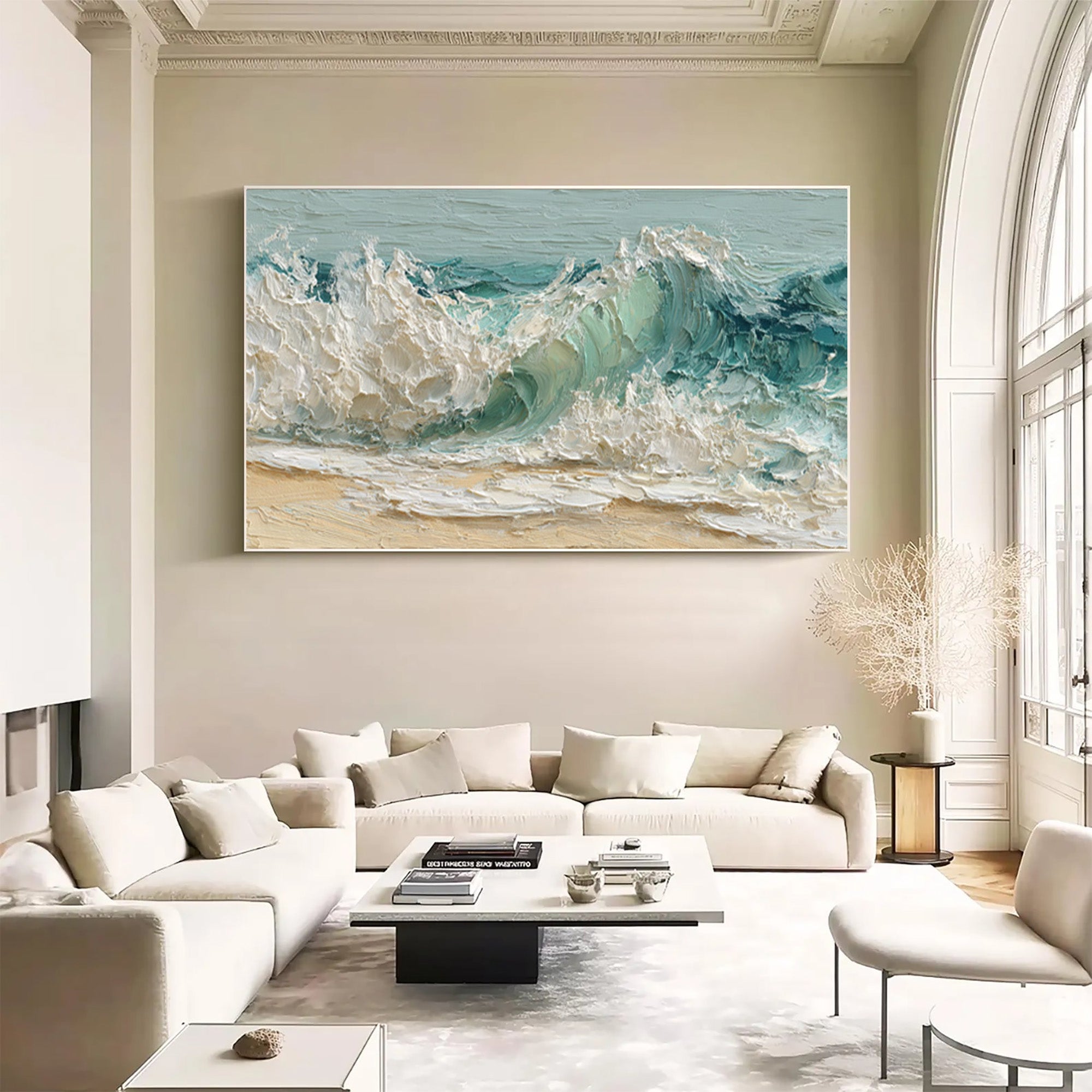 Ocean Waves Art-D005