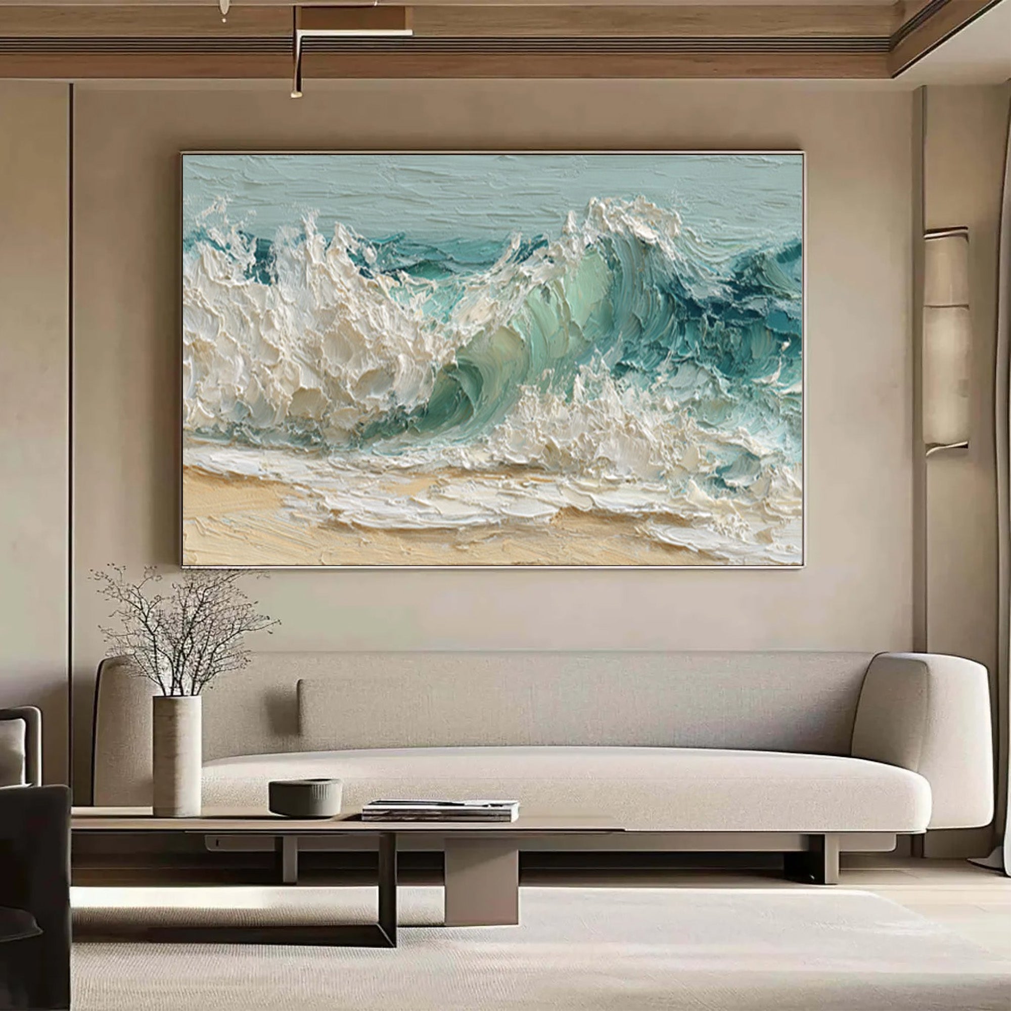 Ocean Waves Art-D005
