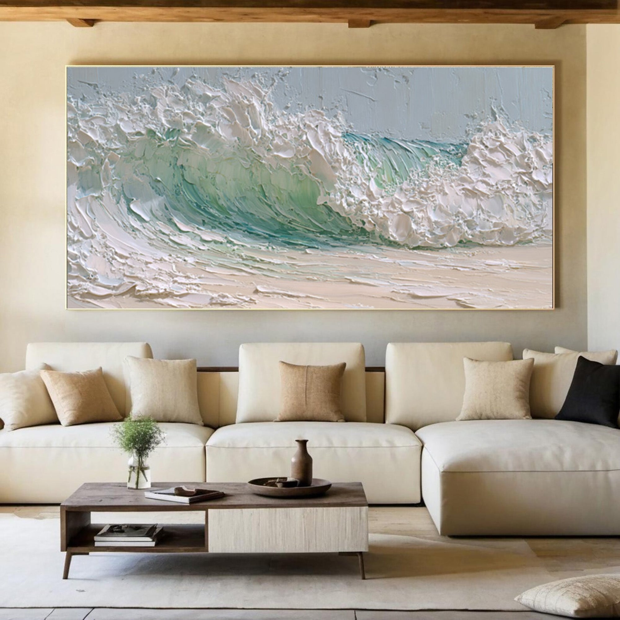 Ocean Waves Art-D006