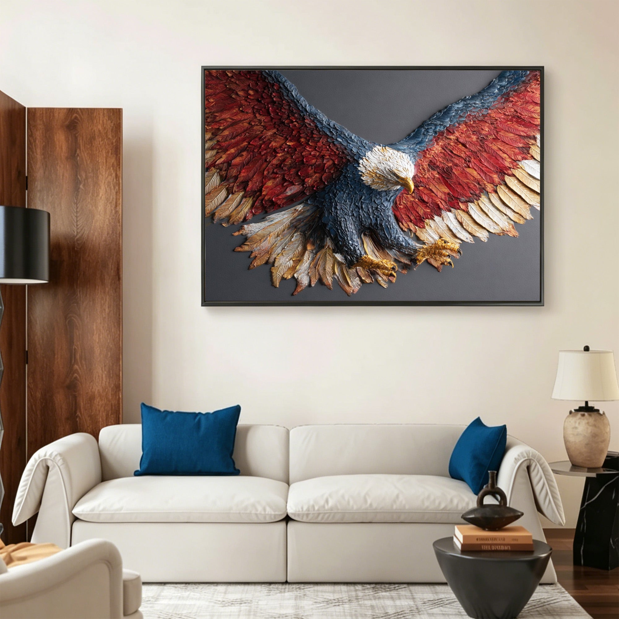 Eagle Oil Painting--#G01