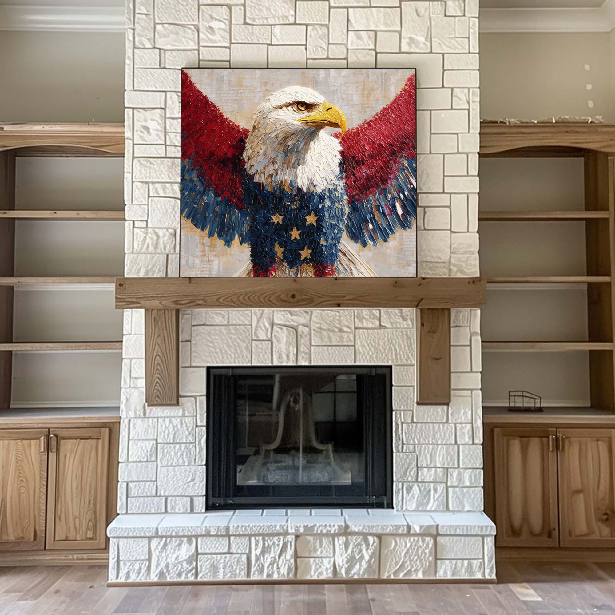 Eagle Oil Painting--#G07