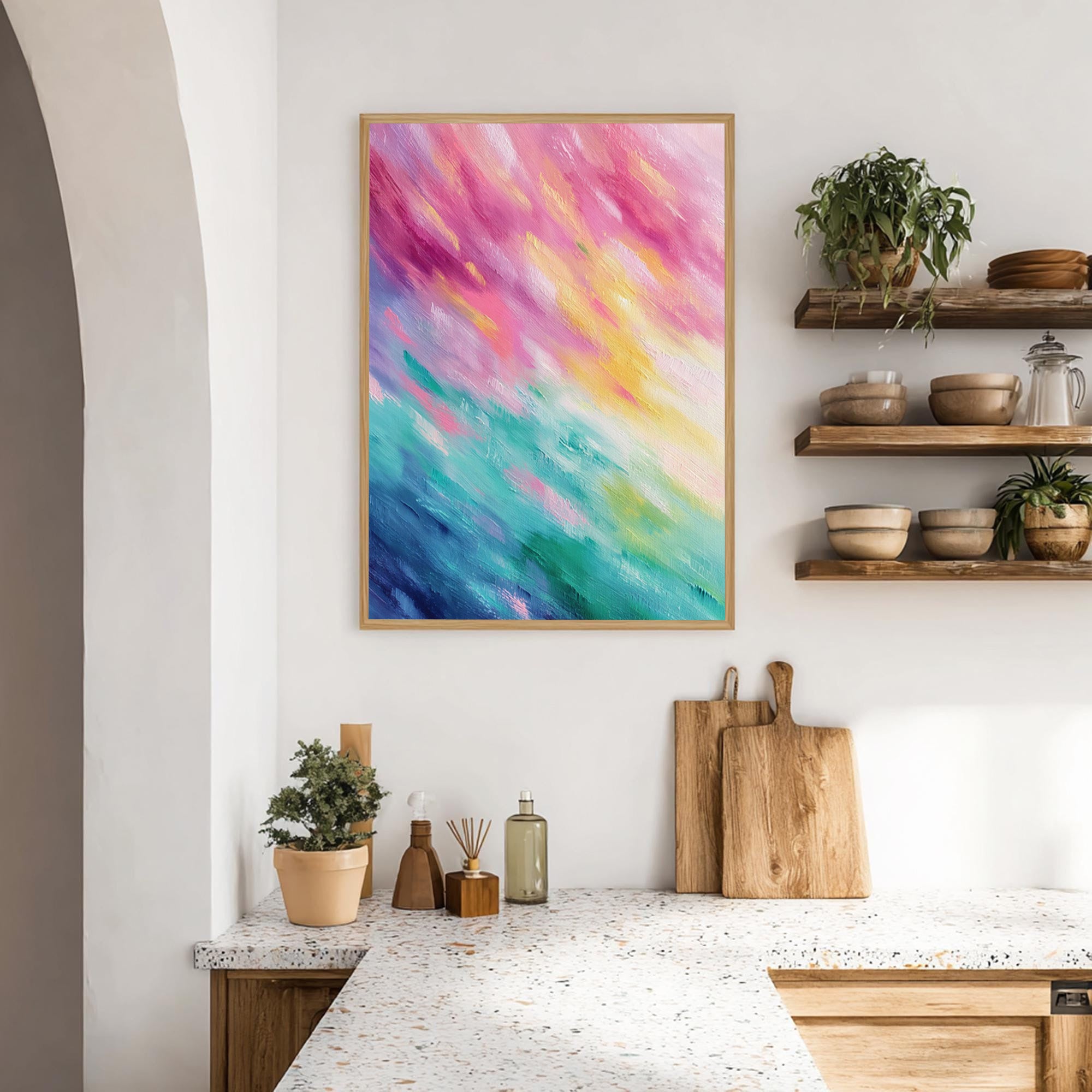 Colorful Abstract Art--TG06