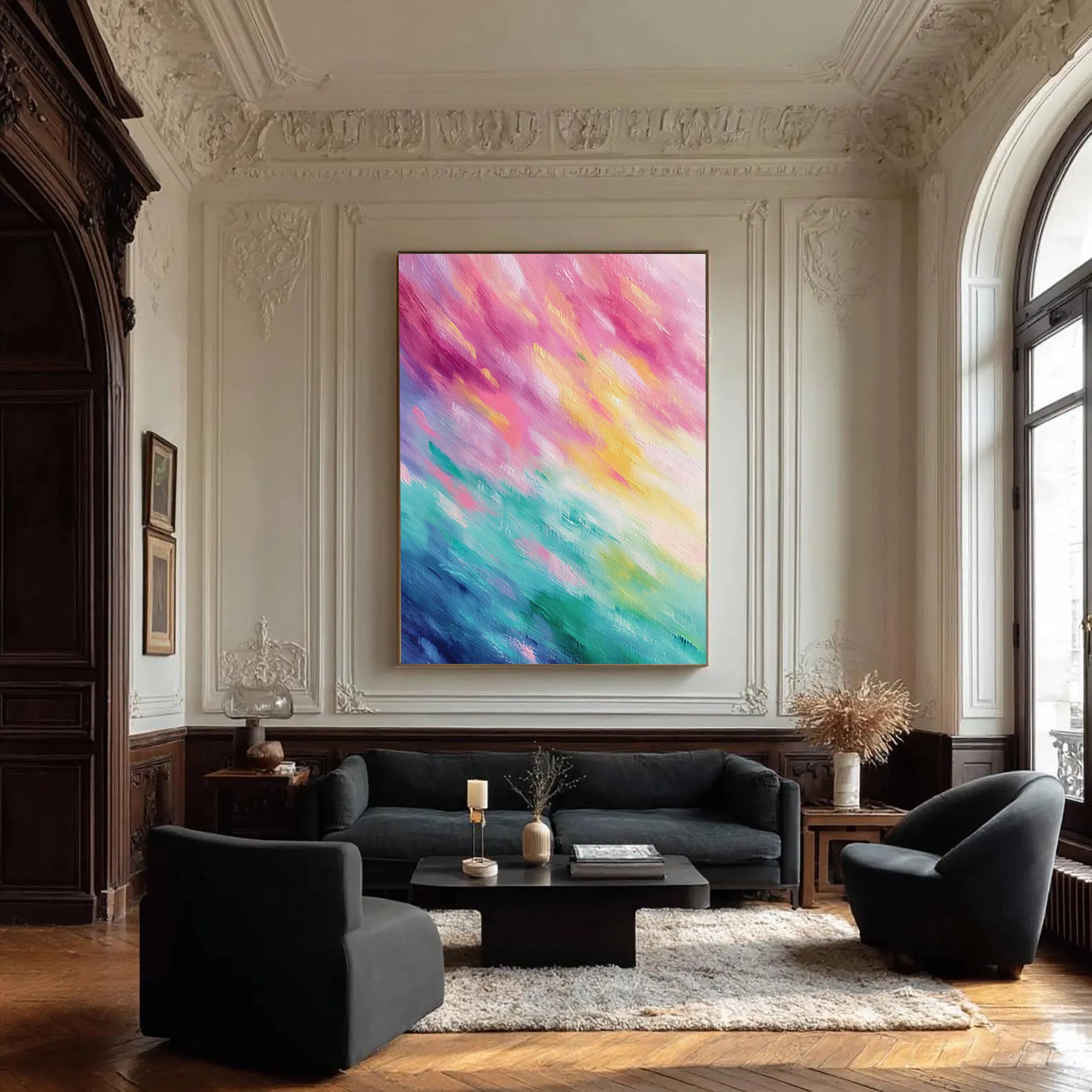 Colorful Abstract Art--TG06
