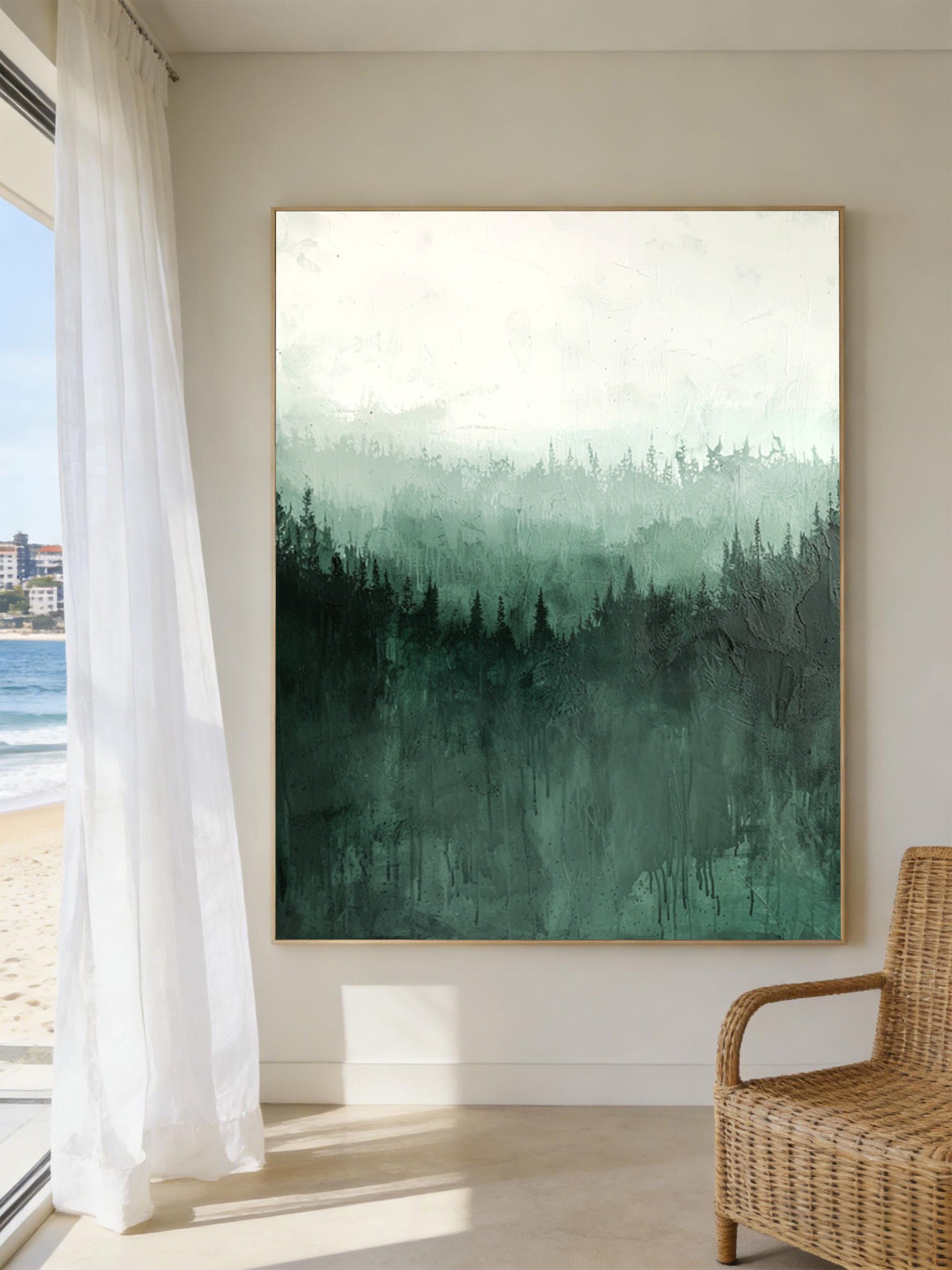 Green Forest Art--#E01