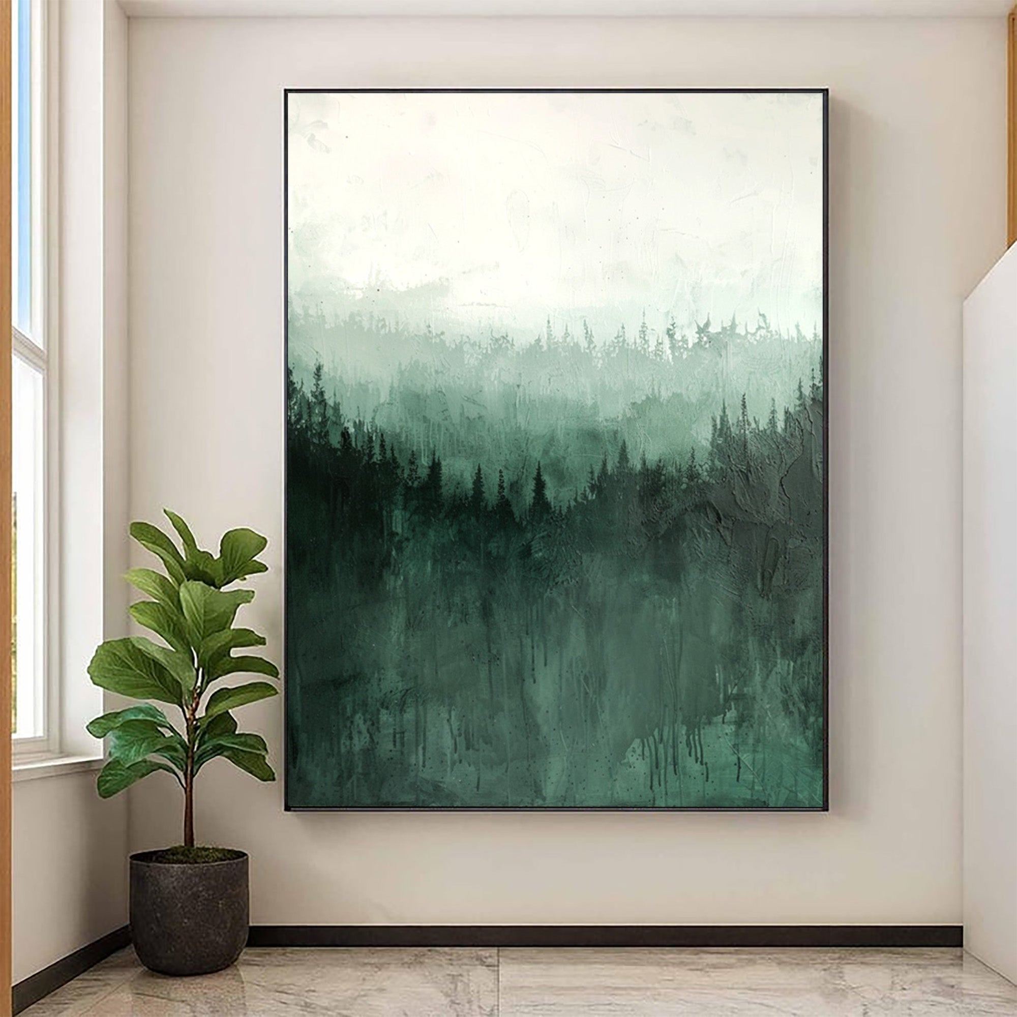 Green Forest Art--#E01