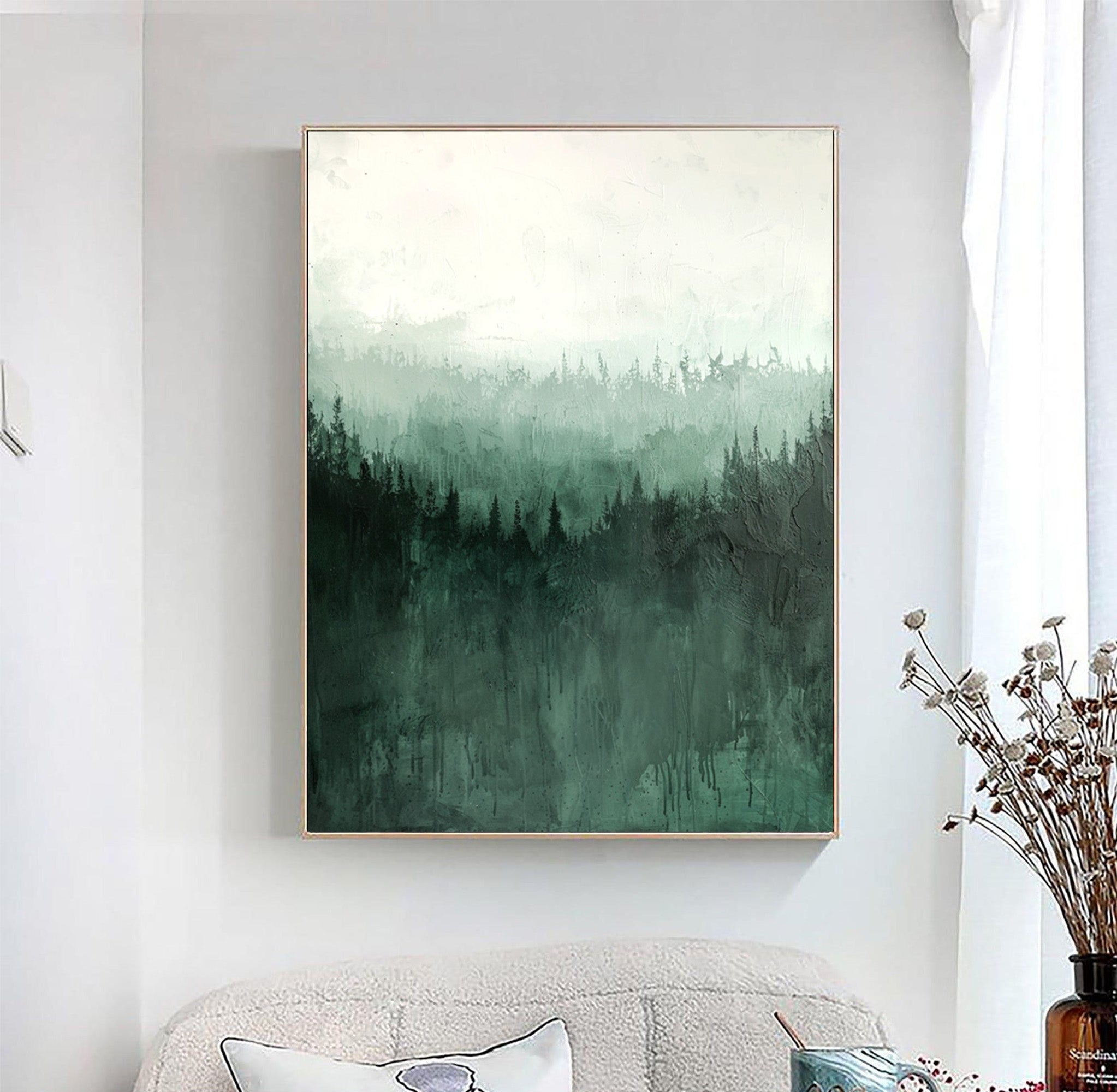 Green Forest Art--#E01