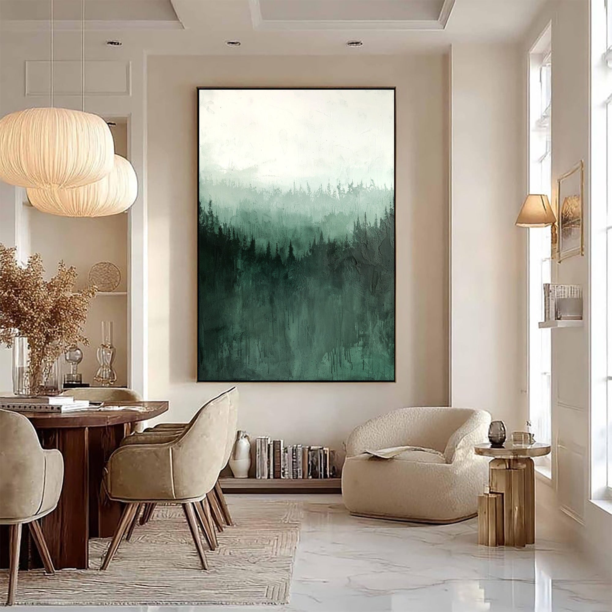Green Forest Art--#E01