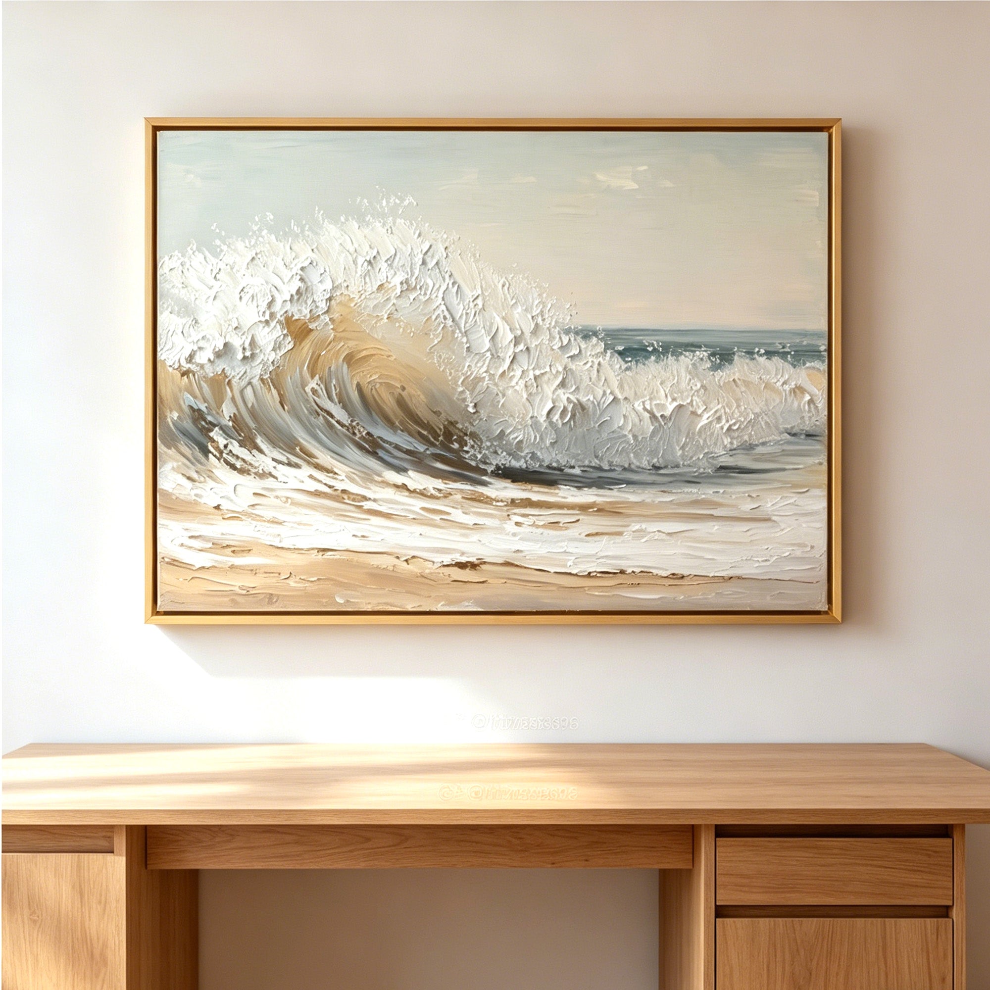 Ocean Waves Art-D008