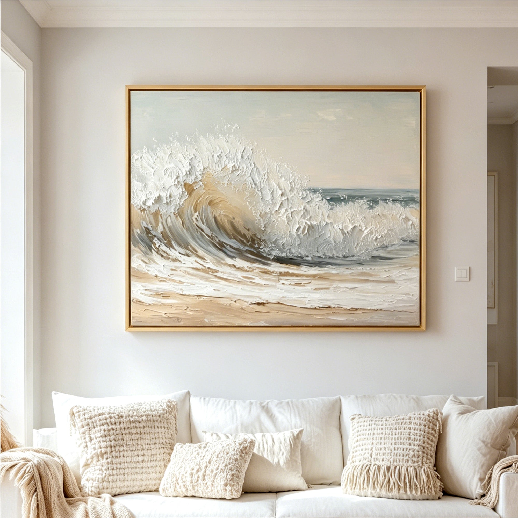 Ocean Waves Art-D008