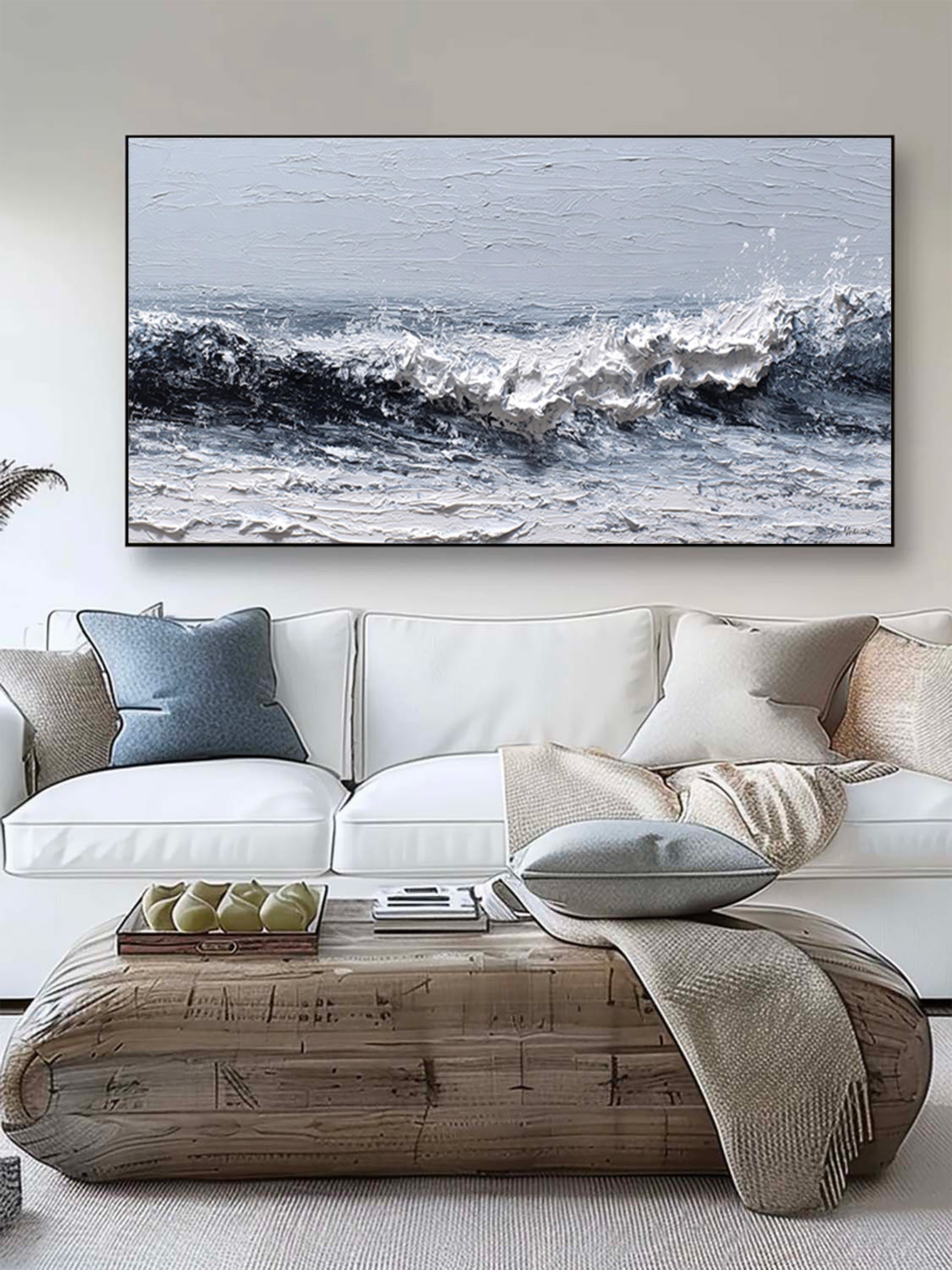 Ocean Waves Art-D009