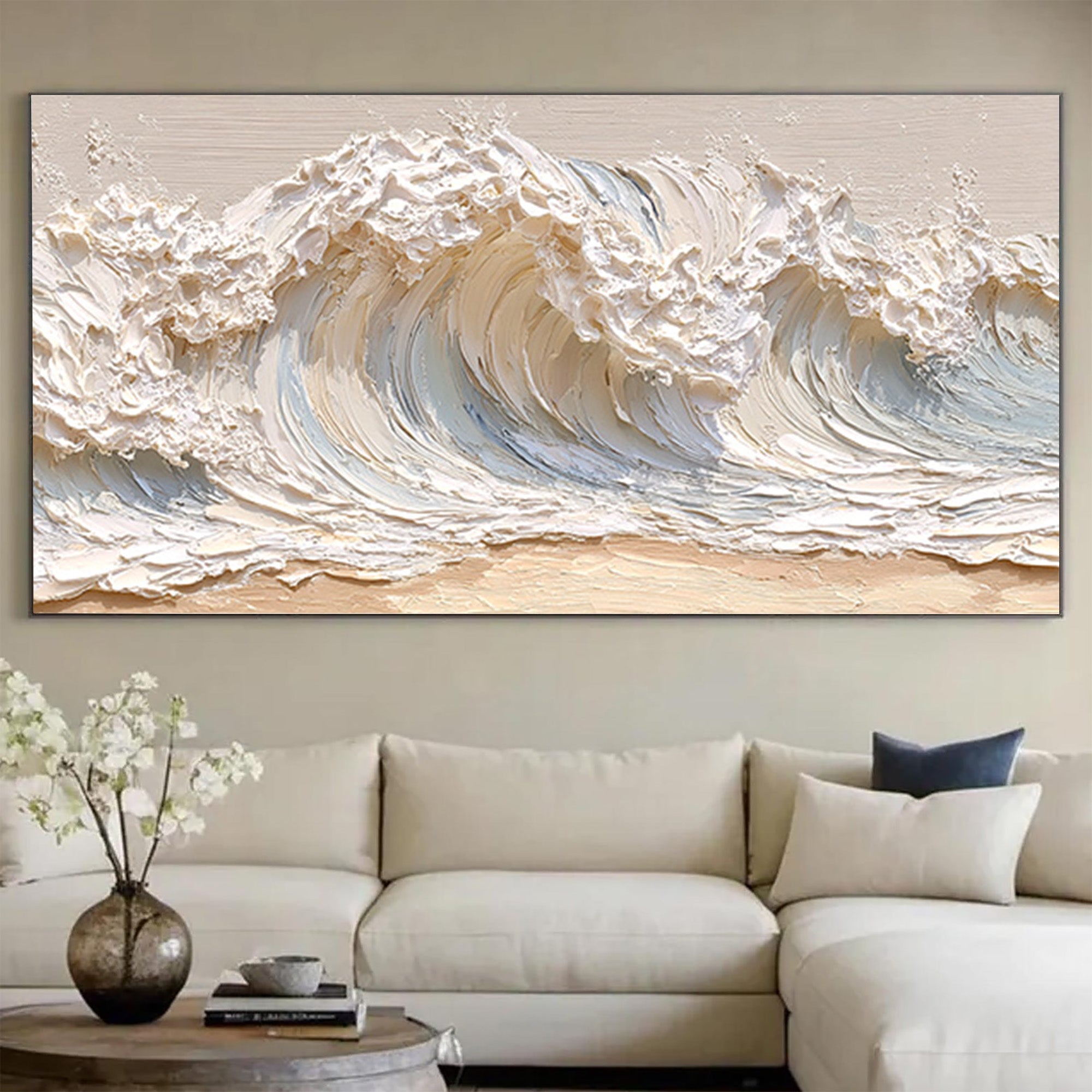 Ocean Waves Art-D010