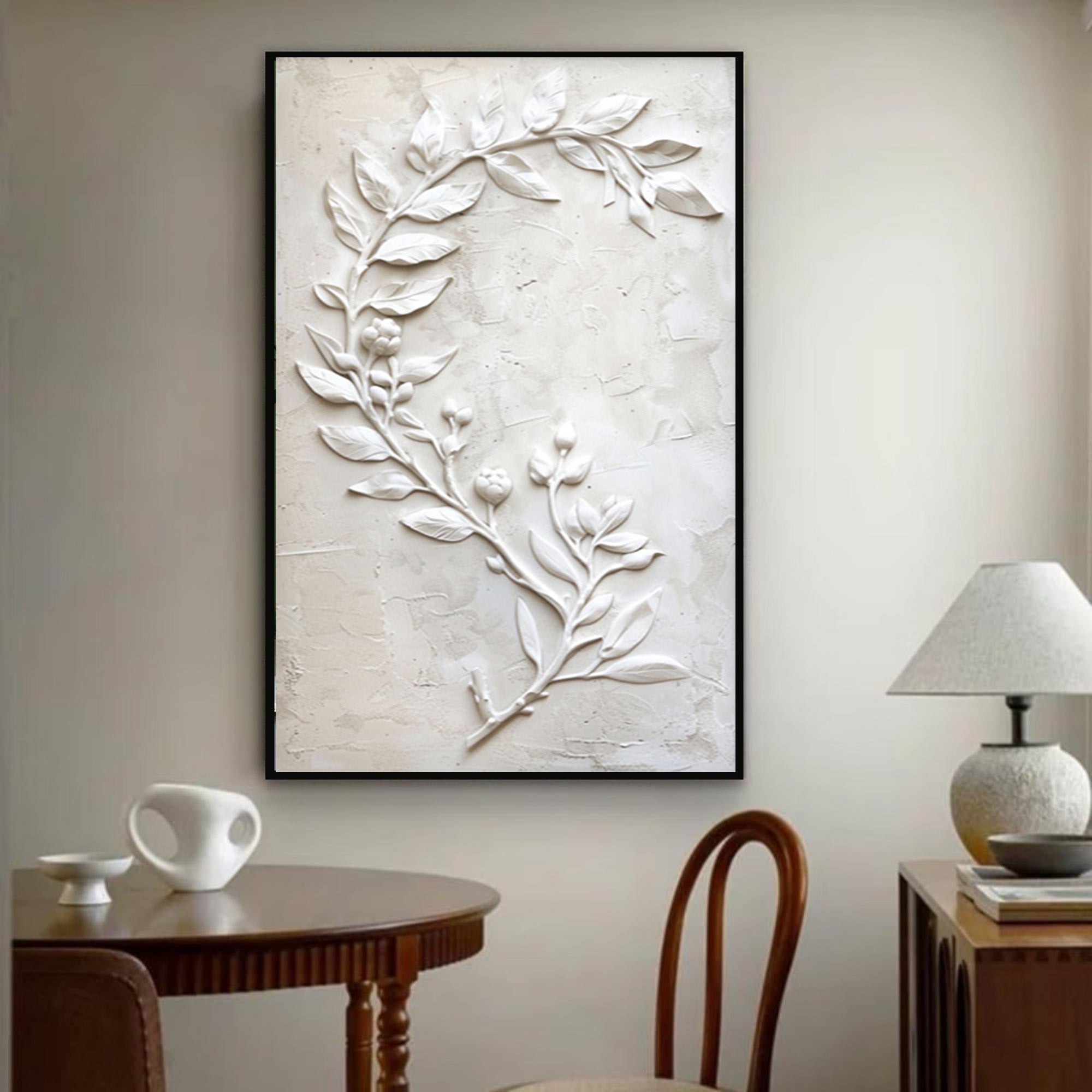 Leaf Canvas Art--#F001
