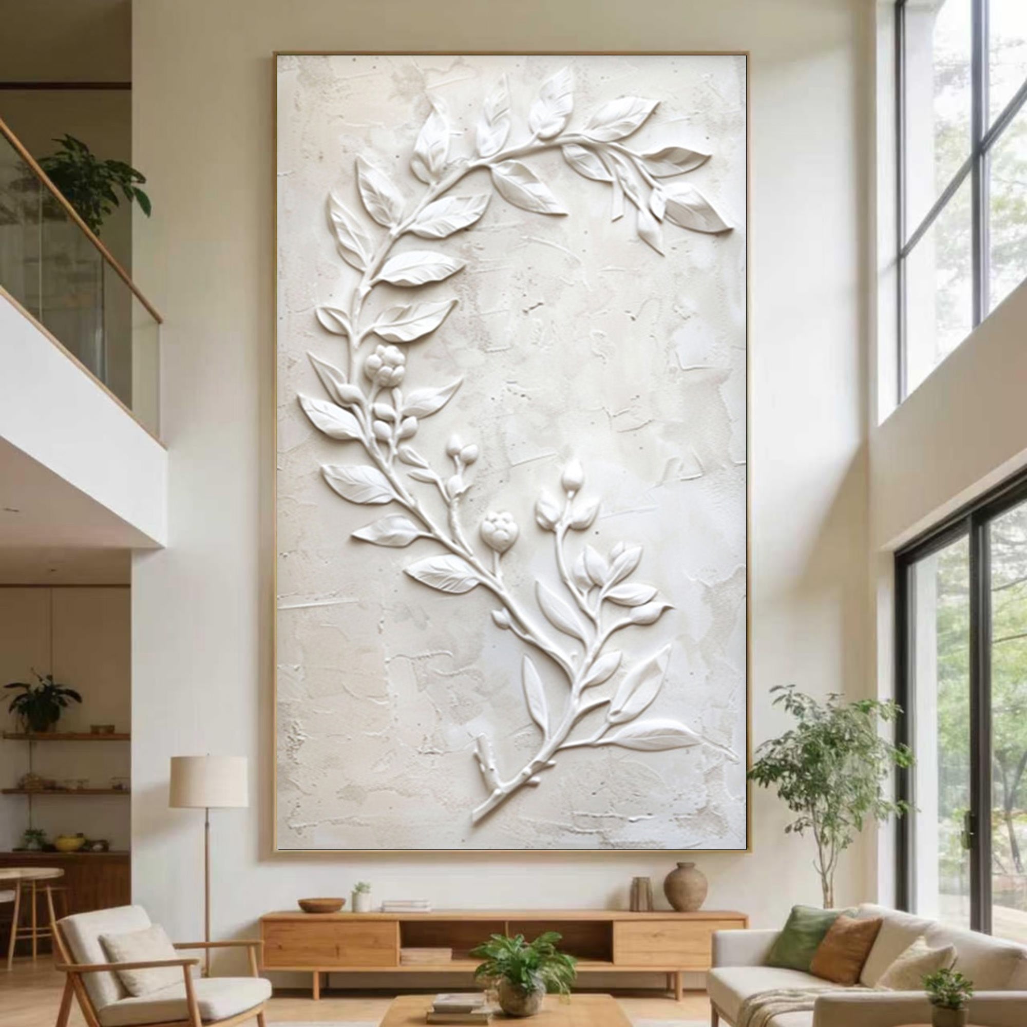 Leaf Canvas Art--#F001