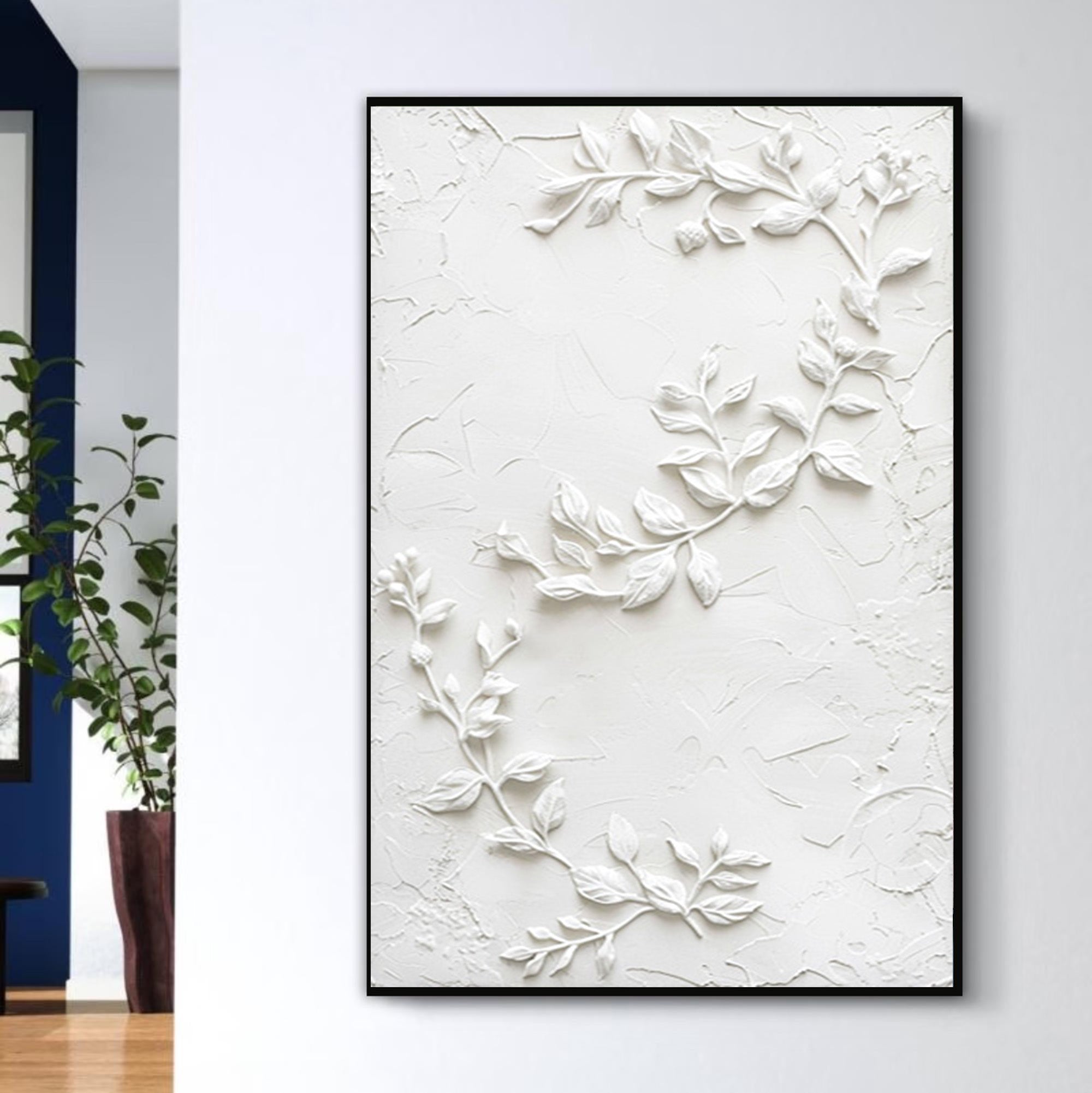 Leaf Canvas Art--#F002