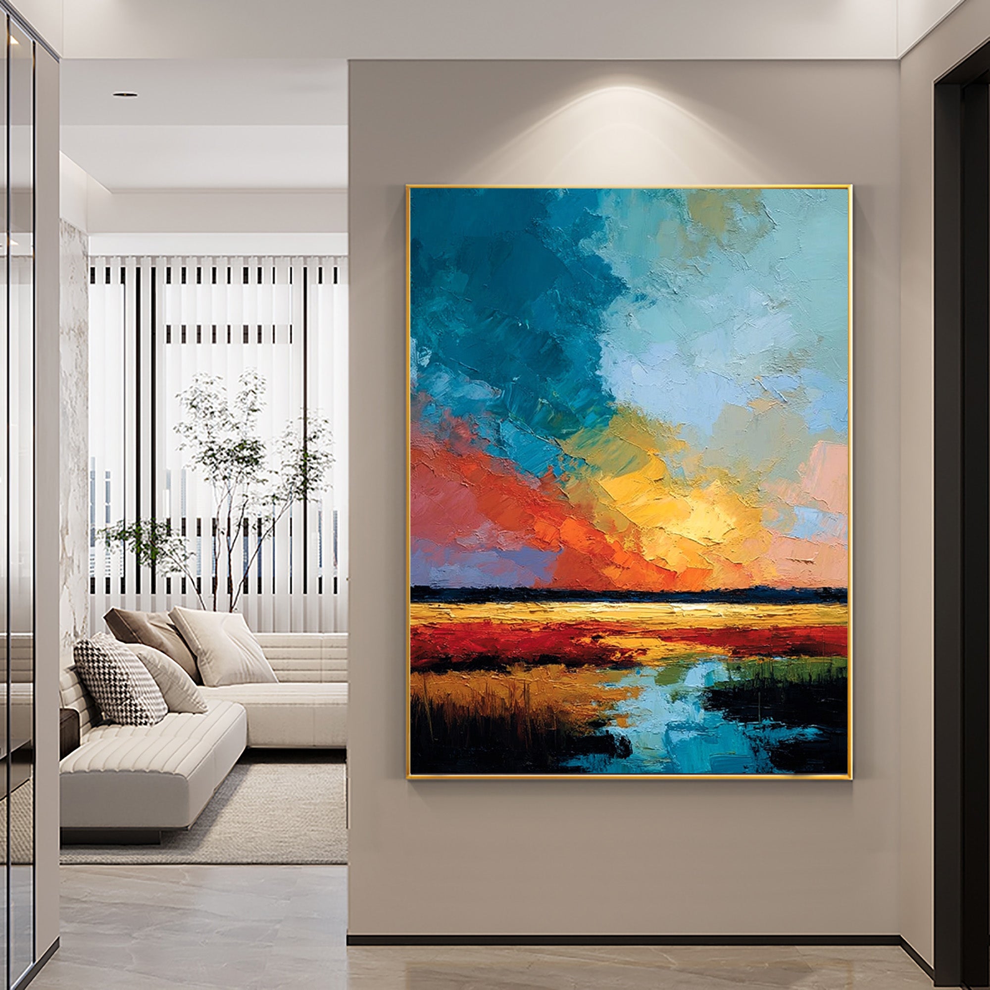 Colorful Landscape--LP001