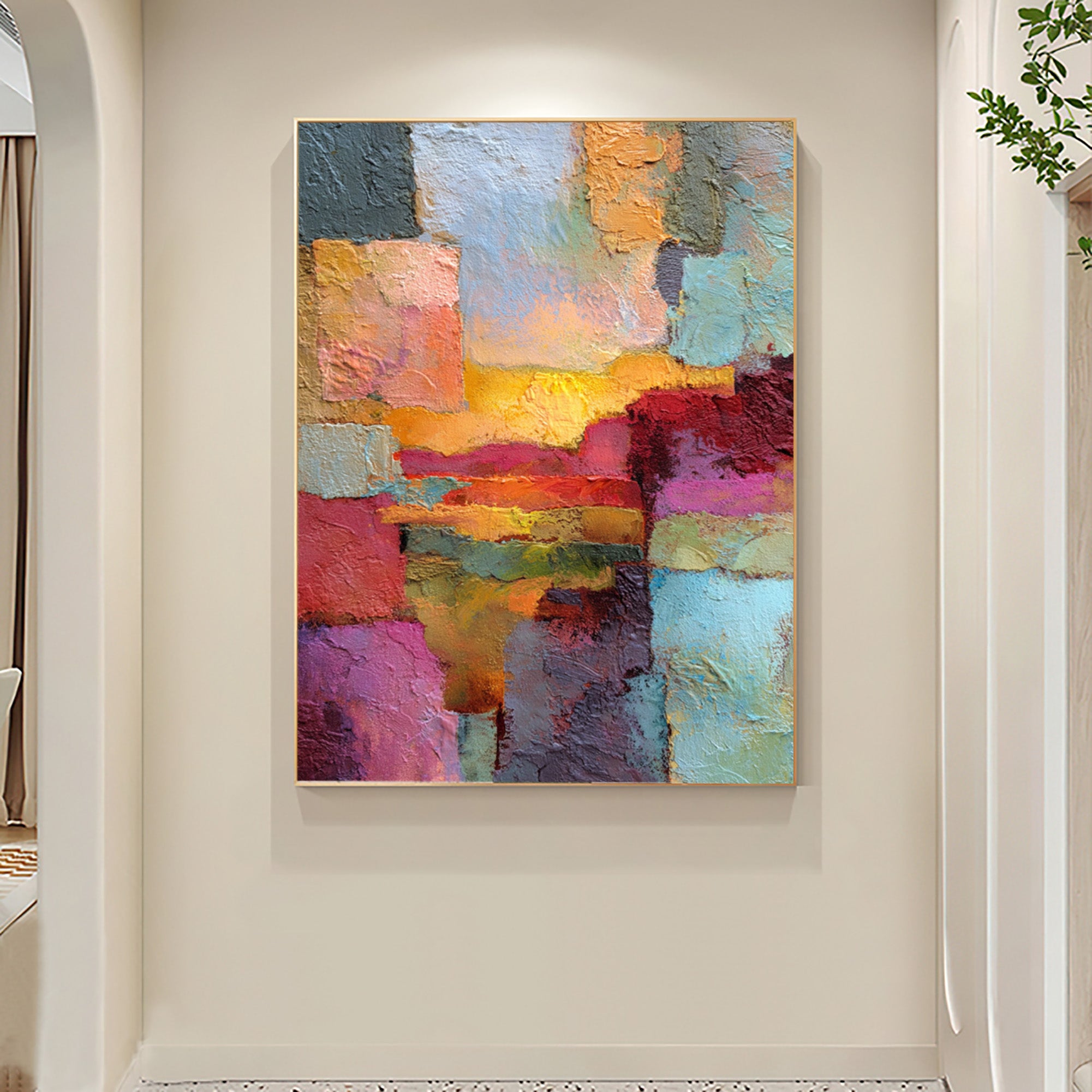 Colorful Abstract Art--TG01