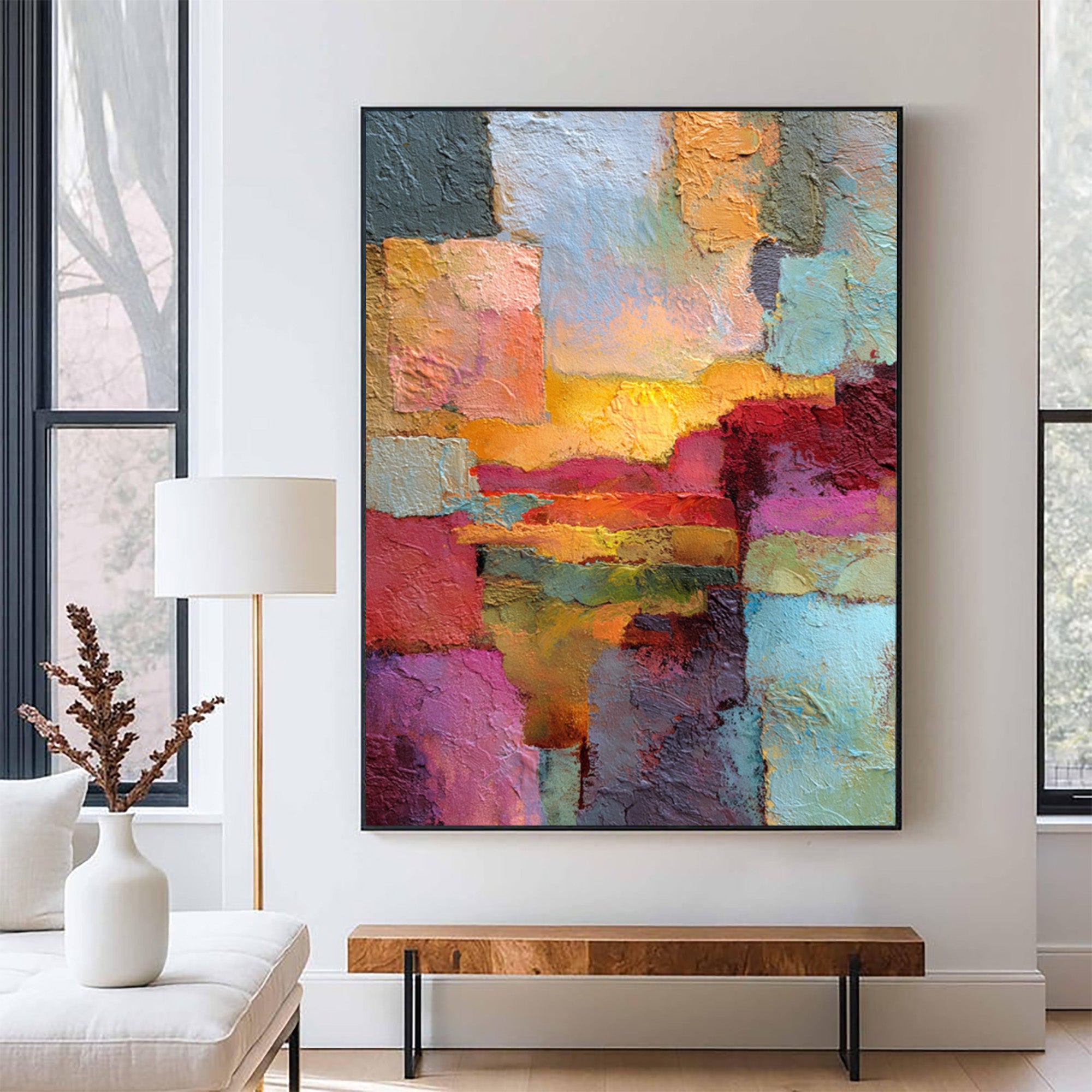 Colorful Abstract Art--TG01