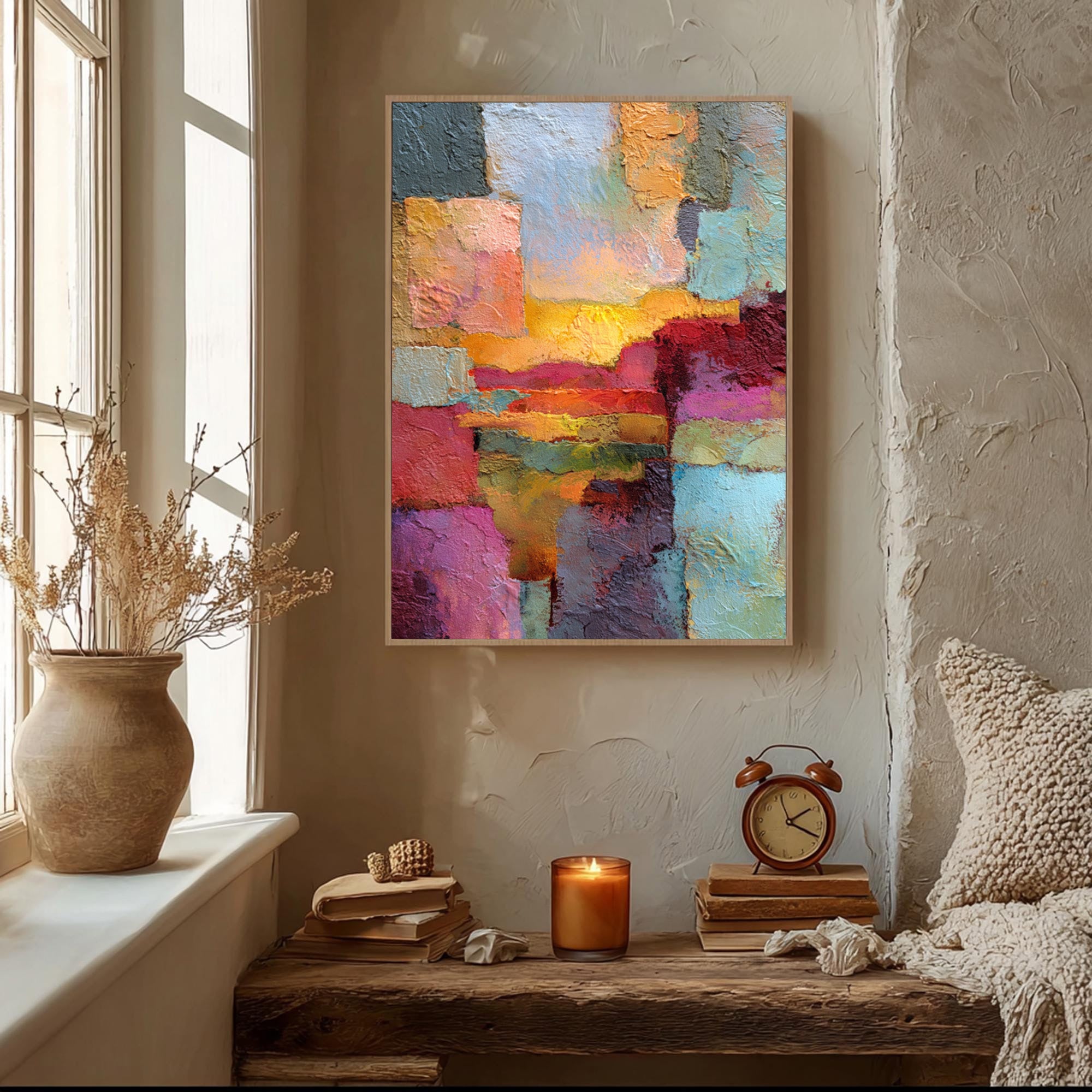 Colorful Abstract Art--TG01