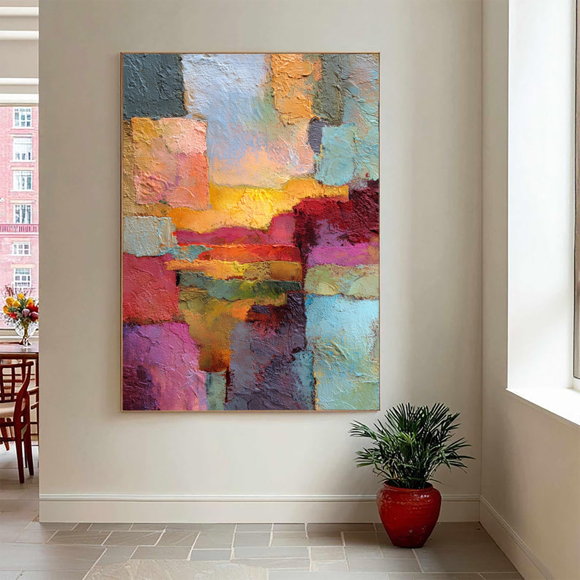 Colorful Abstract Art--TG01