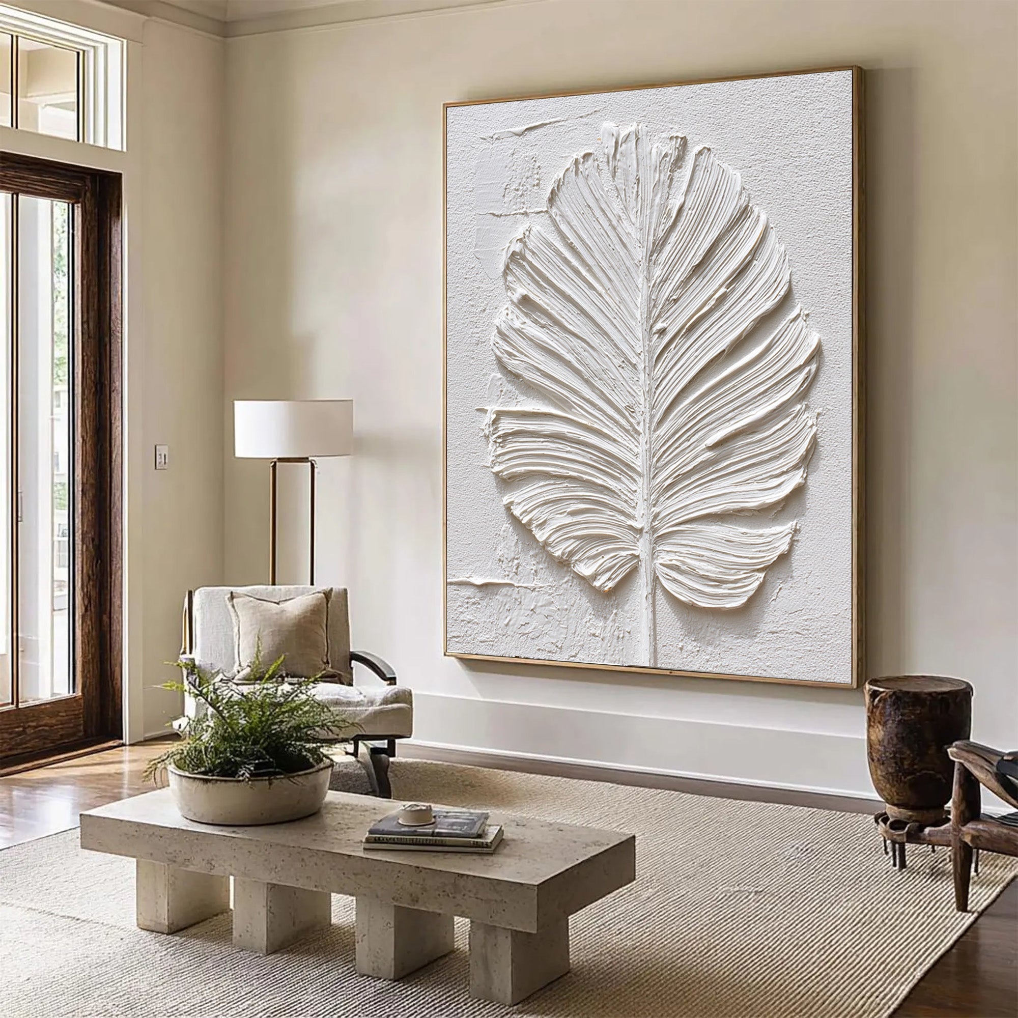 Leaf Canvas Art--#F003
