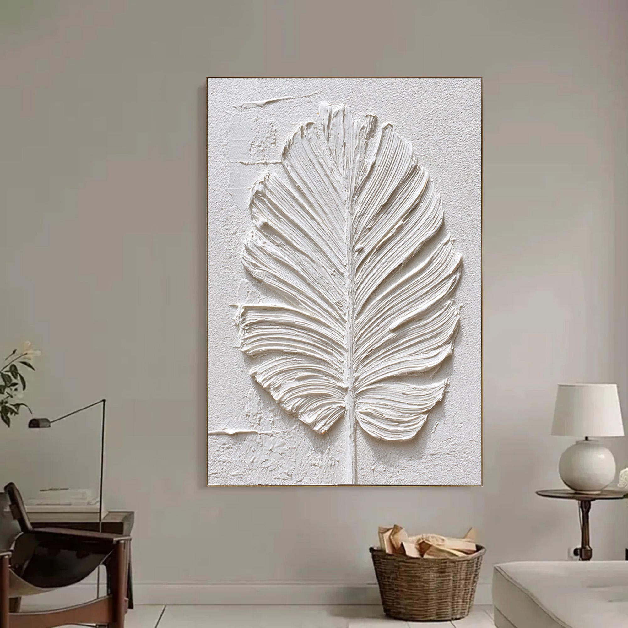Leaf Canvas Art--#F003