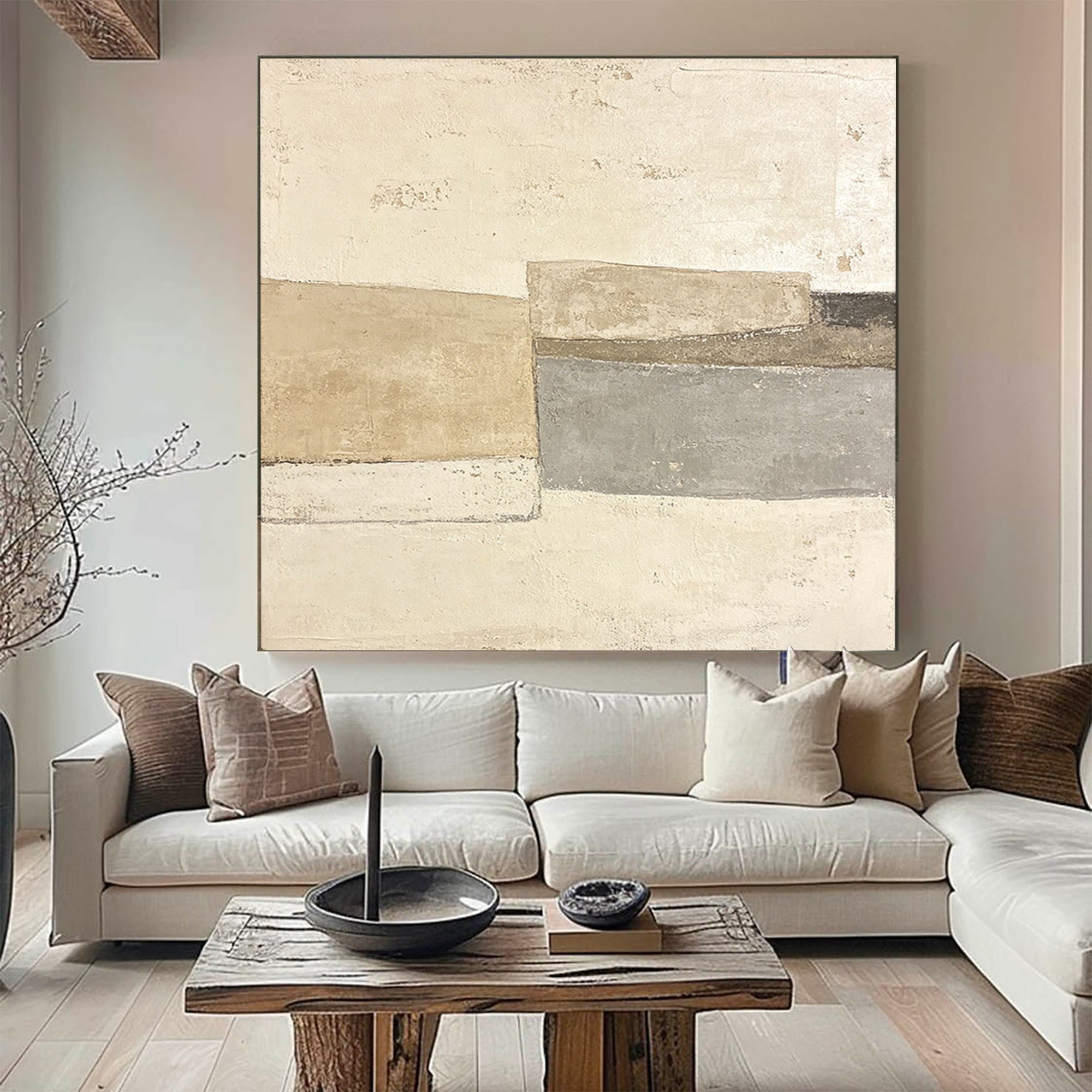 Beige Wabi Sabi--D005