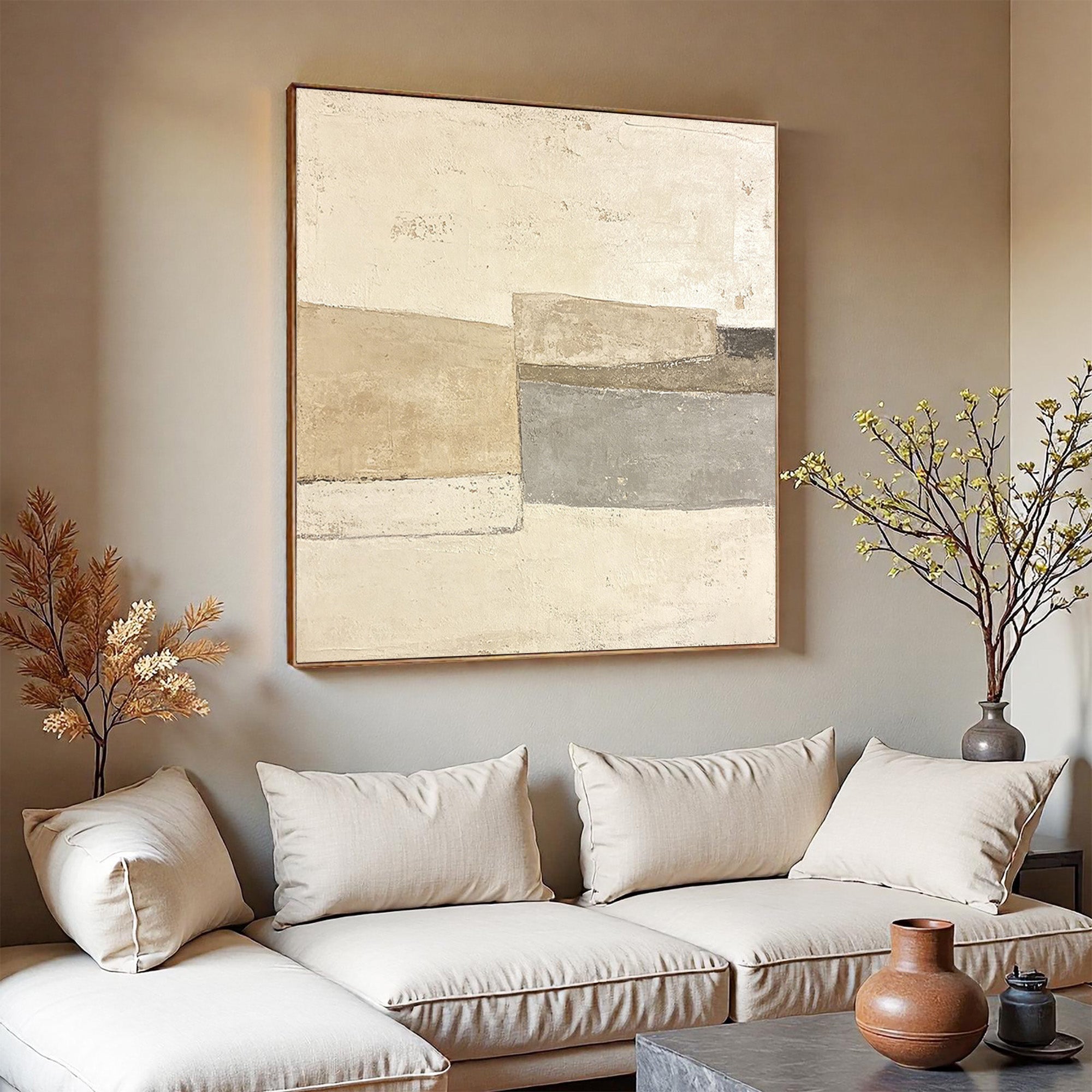 Beige Wabi Sabi--D005