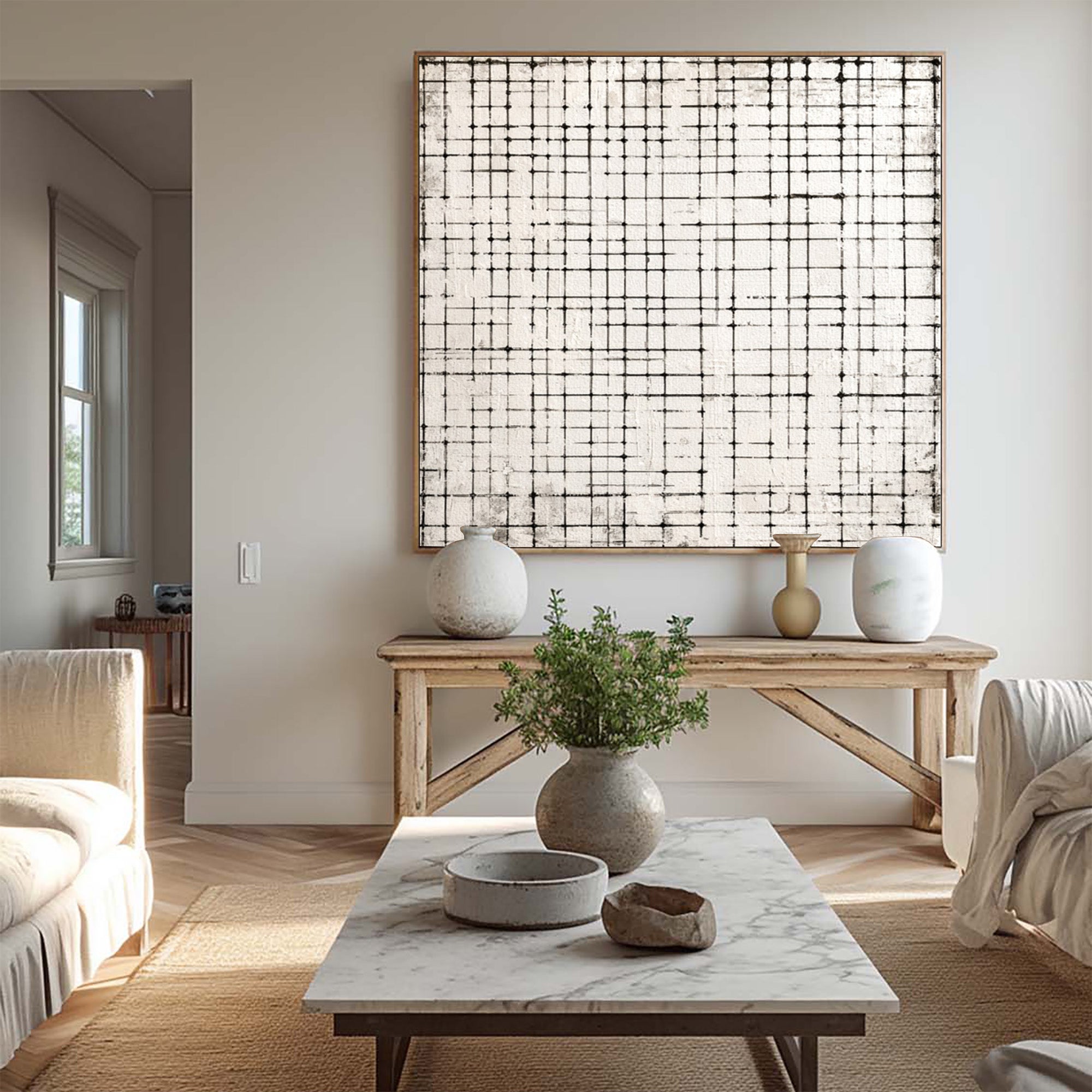 Beige Wabi Sabi--D009