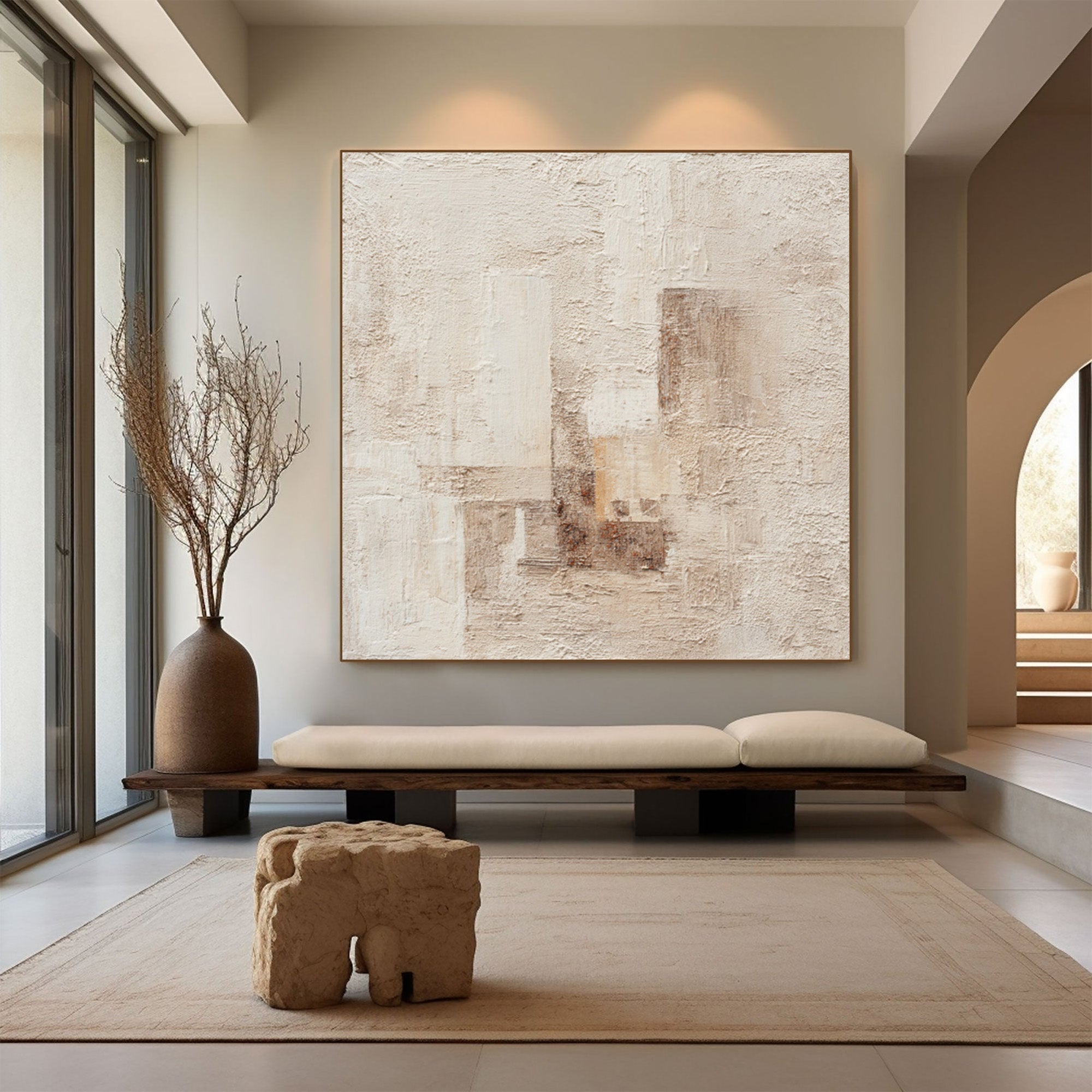 Beige Wabi Sabi--D010