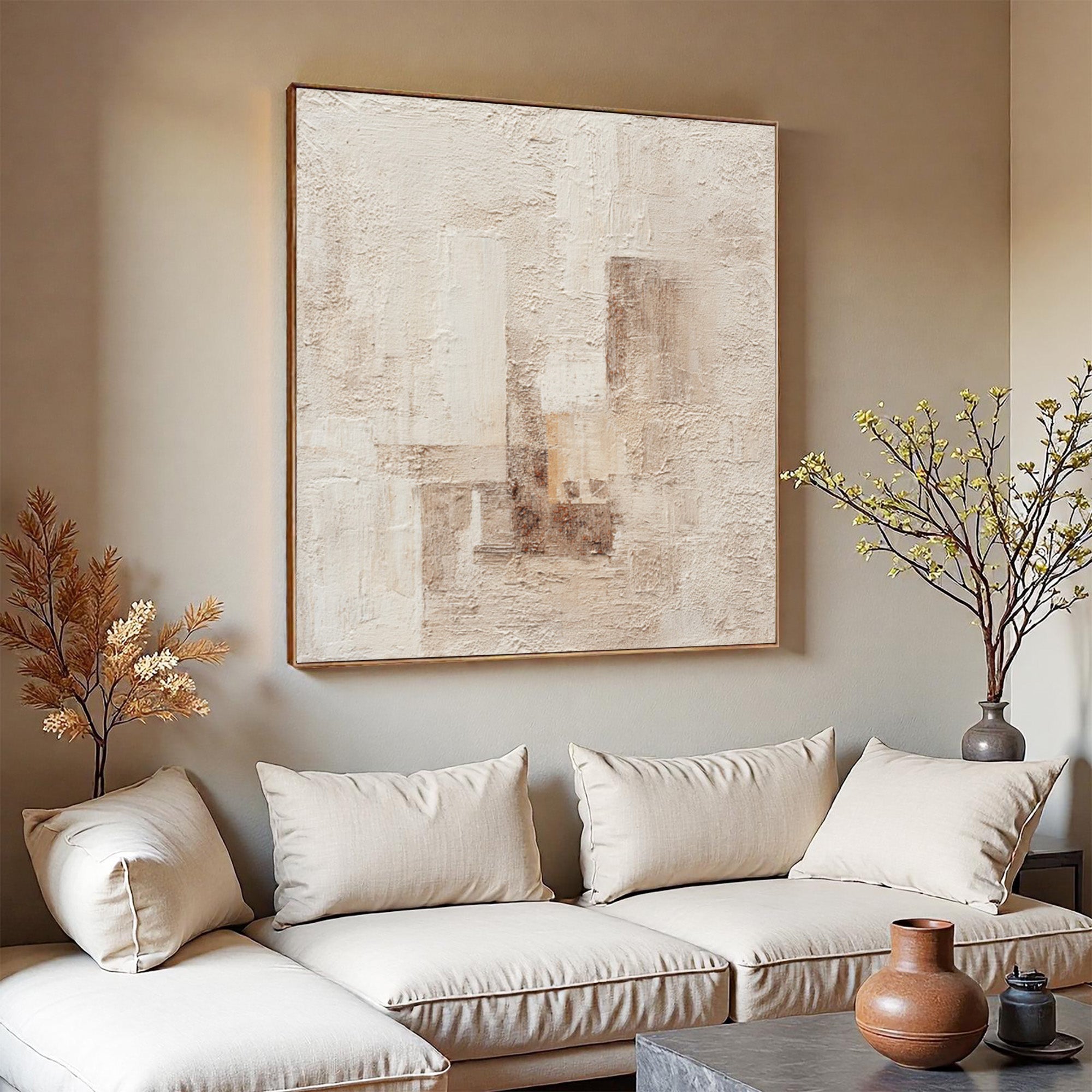 Beige Wabi Sabi--D010