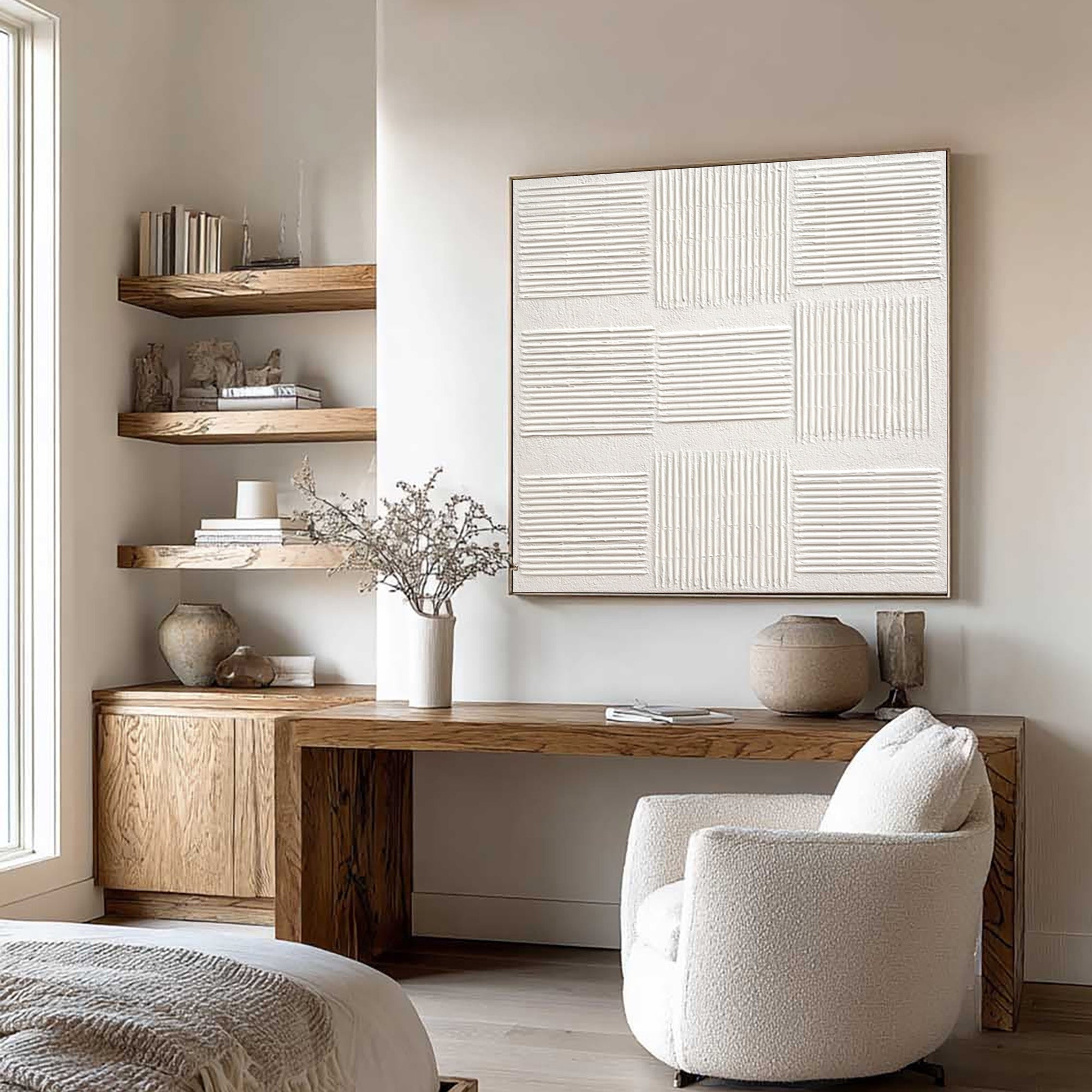 Beige Wabi Sabi--D014