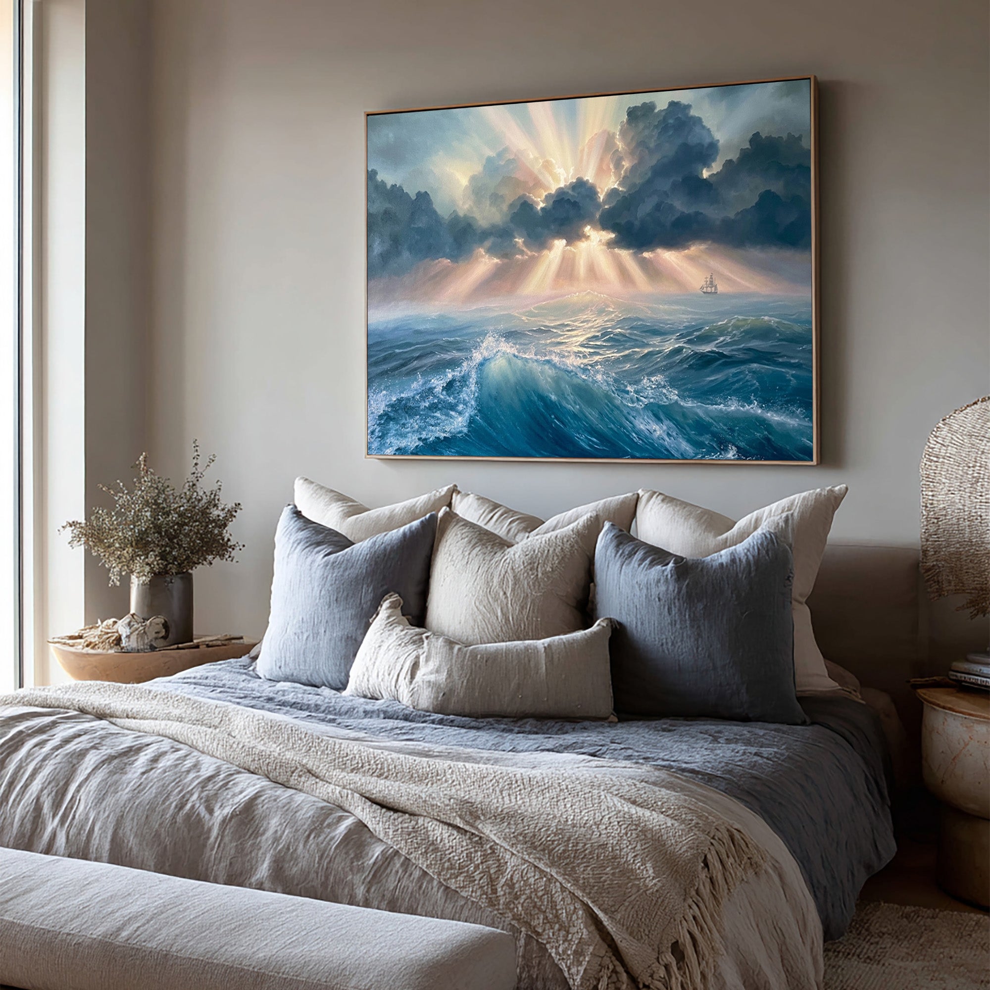 Ocean Waves Art-D008