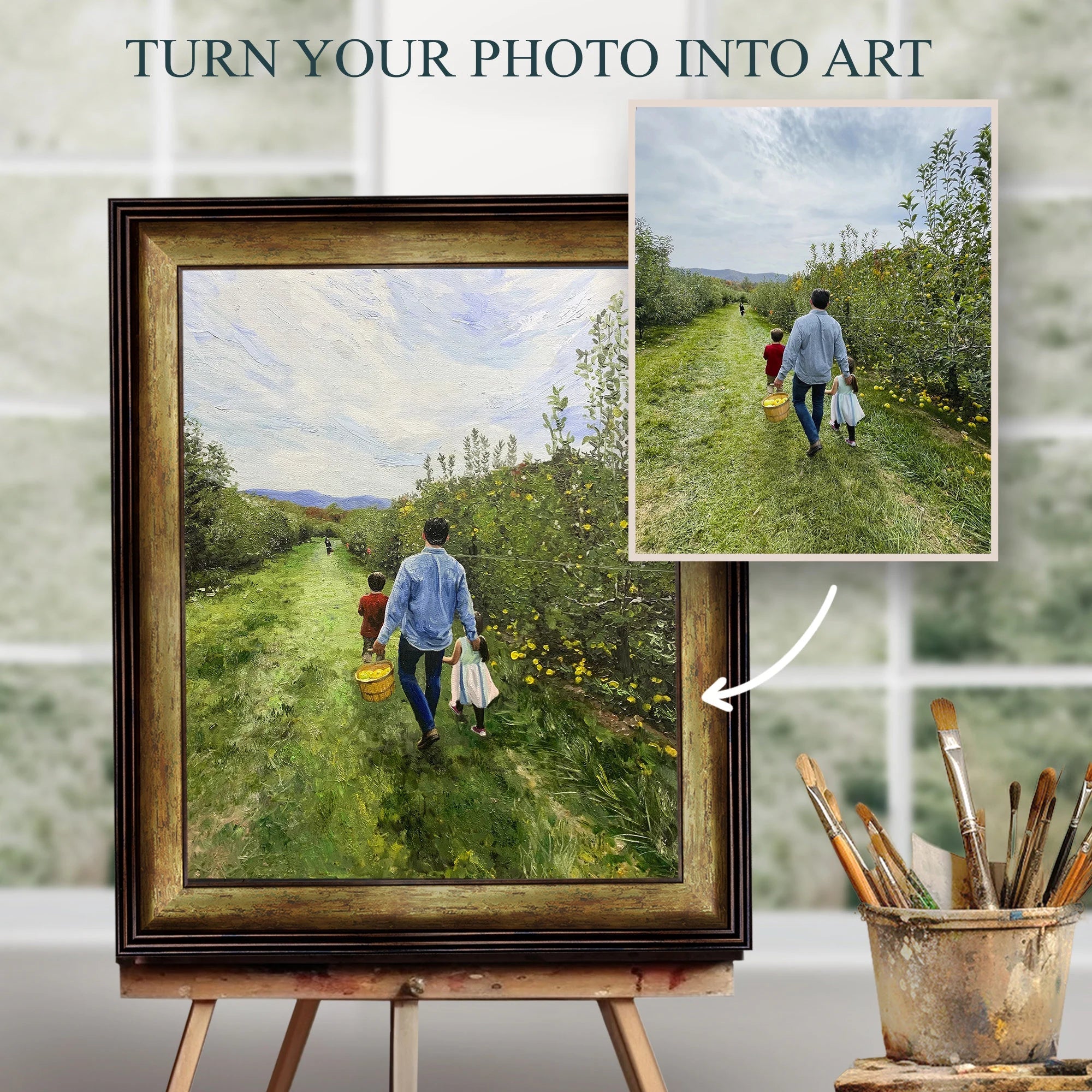 Custom Family Portrait - PaintingShack