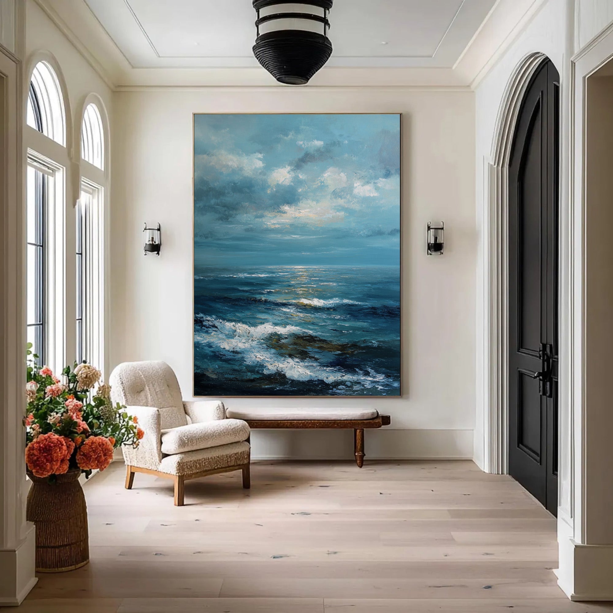 Ocean Waves Art-D015